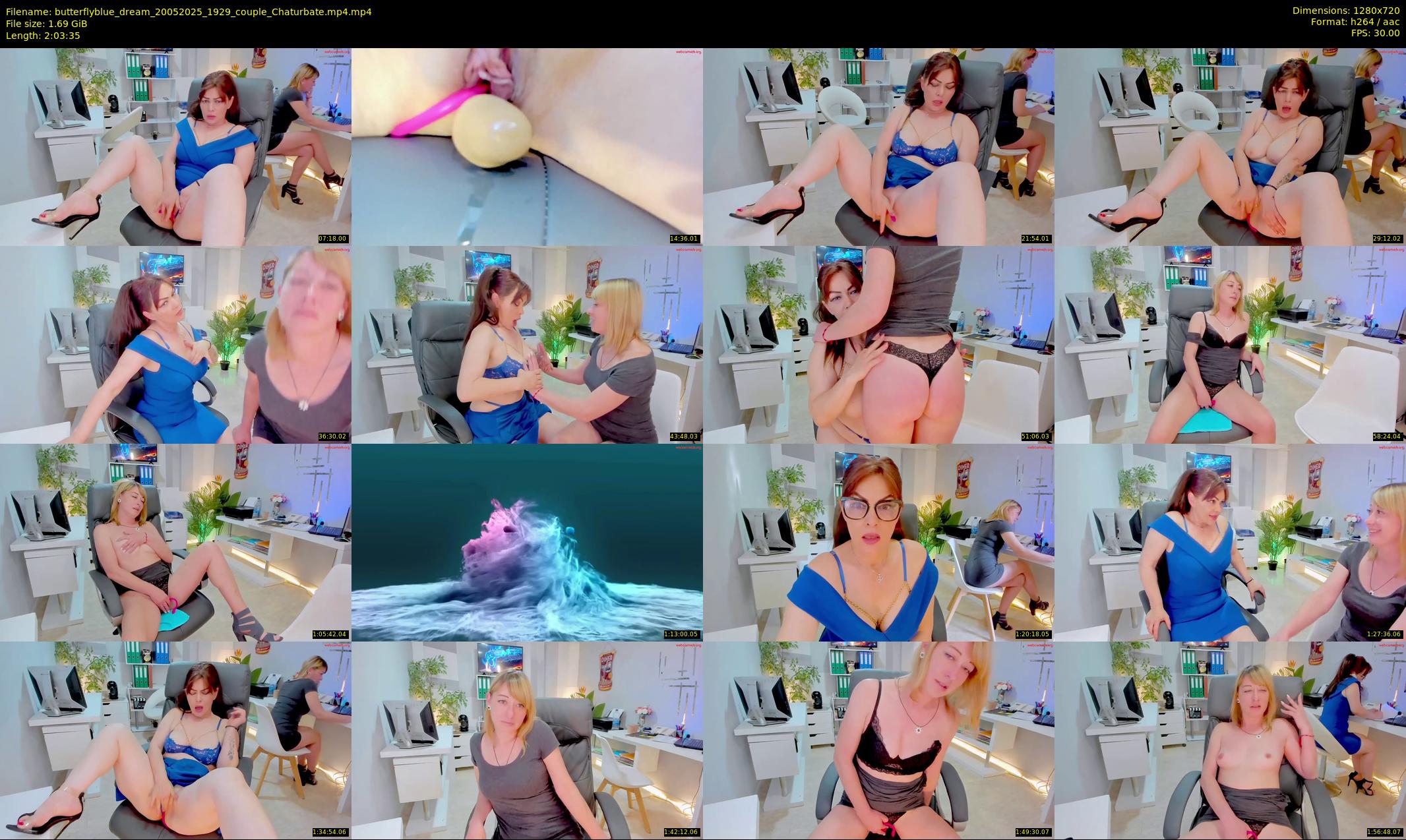 butterflyblue_dream — 124 minute Chaturbate couple cam show recording, 720p, May 20, 2025