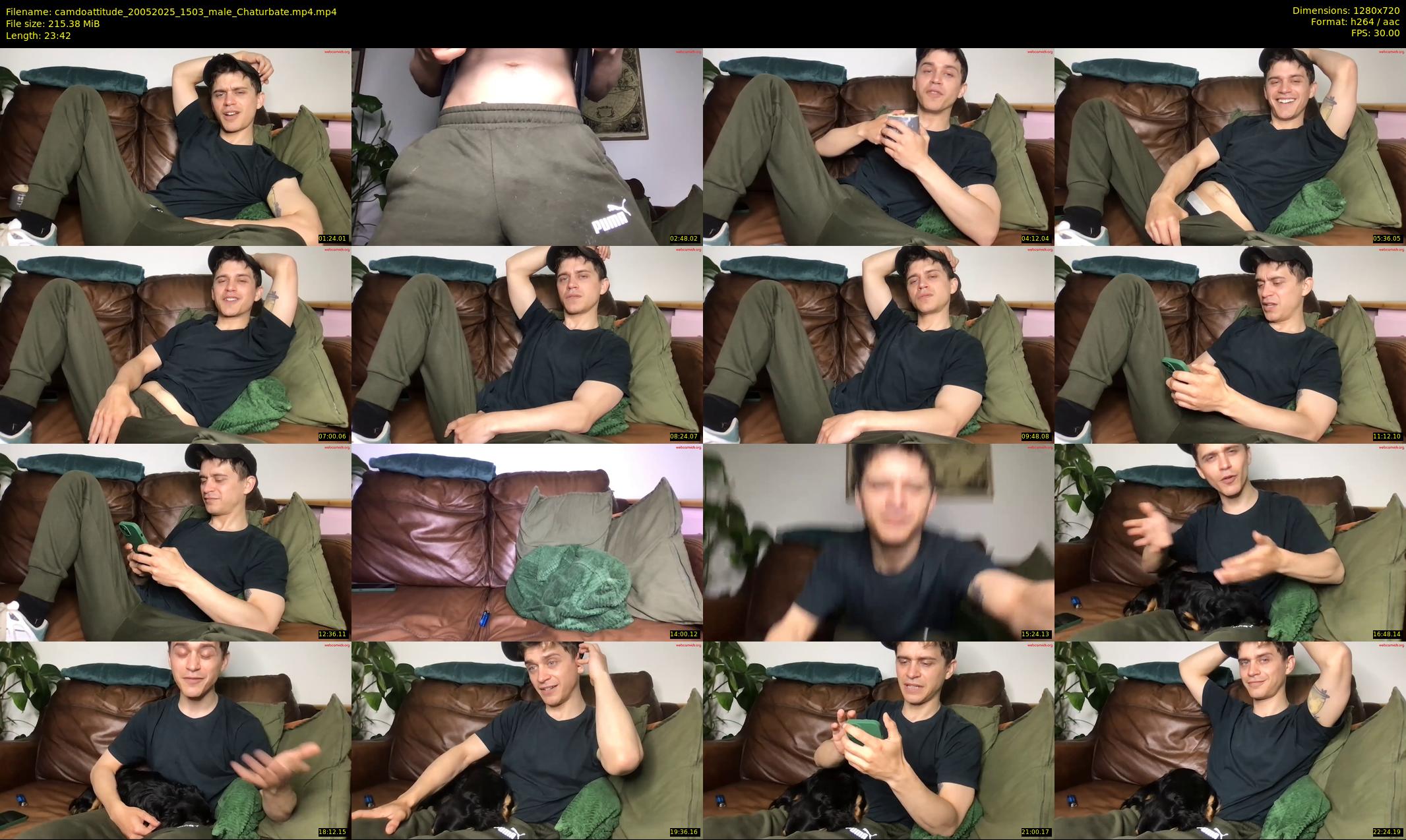 camdoattitude — 24 minute Chaturbate male cam show recording, 720p, May 20, 2025
