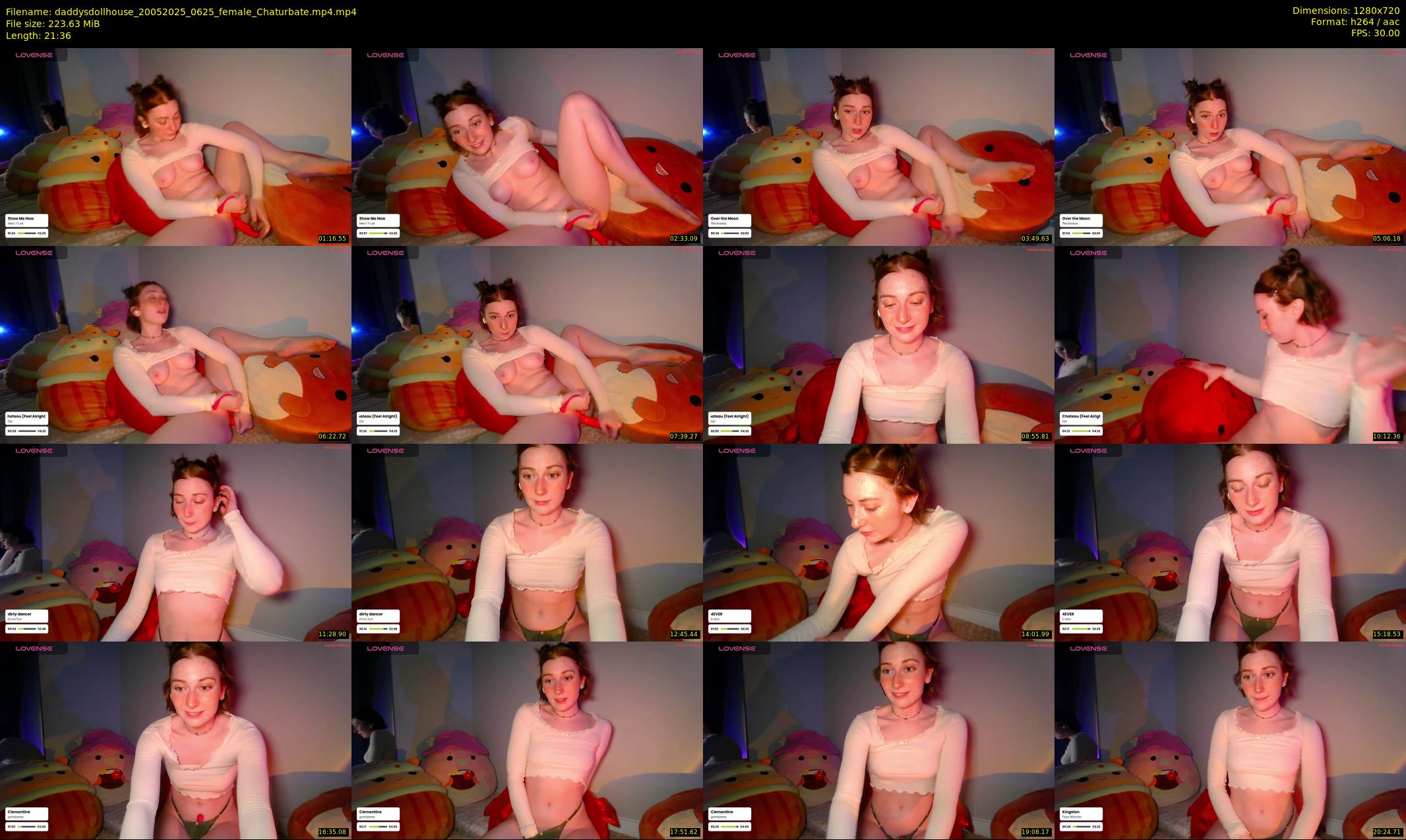 daddysdollhouse — 22 minute Chaturbate female cam show recording, 720p, May 20, 2025