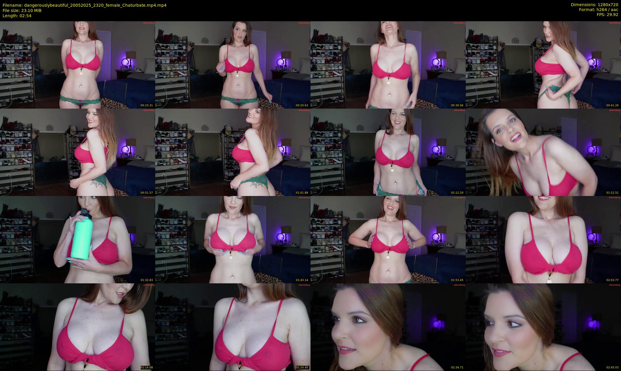 dangerouslybeautiful — 3 minute Chaturbate female cam show recording, 720p, May 20, 2025