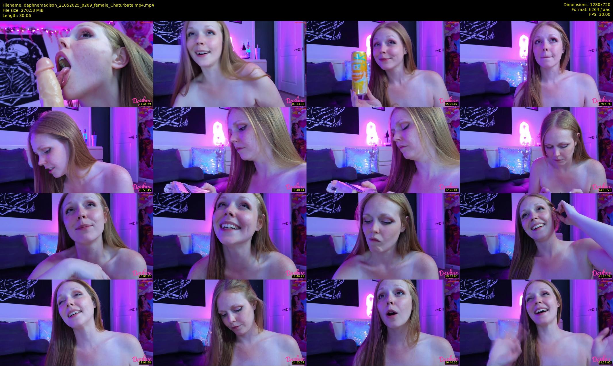 daphnemadison — 31 minute Chaturbate couple cam show recording, 720p, May 21, 2025