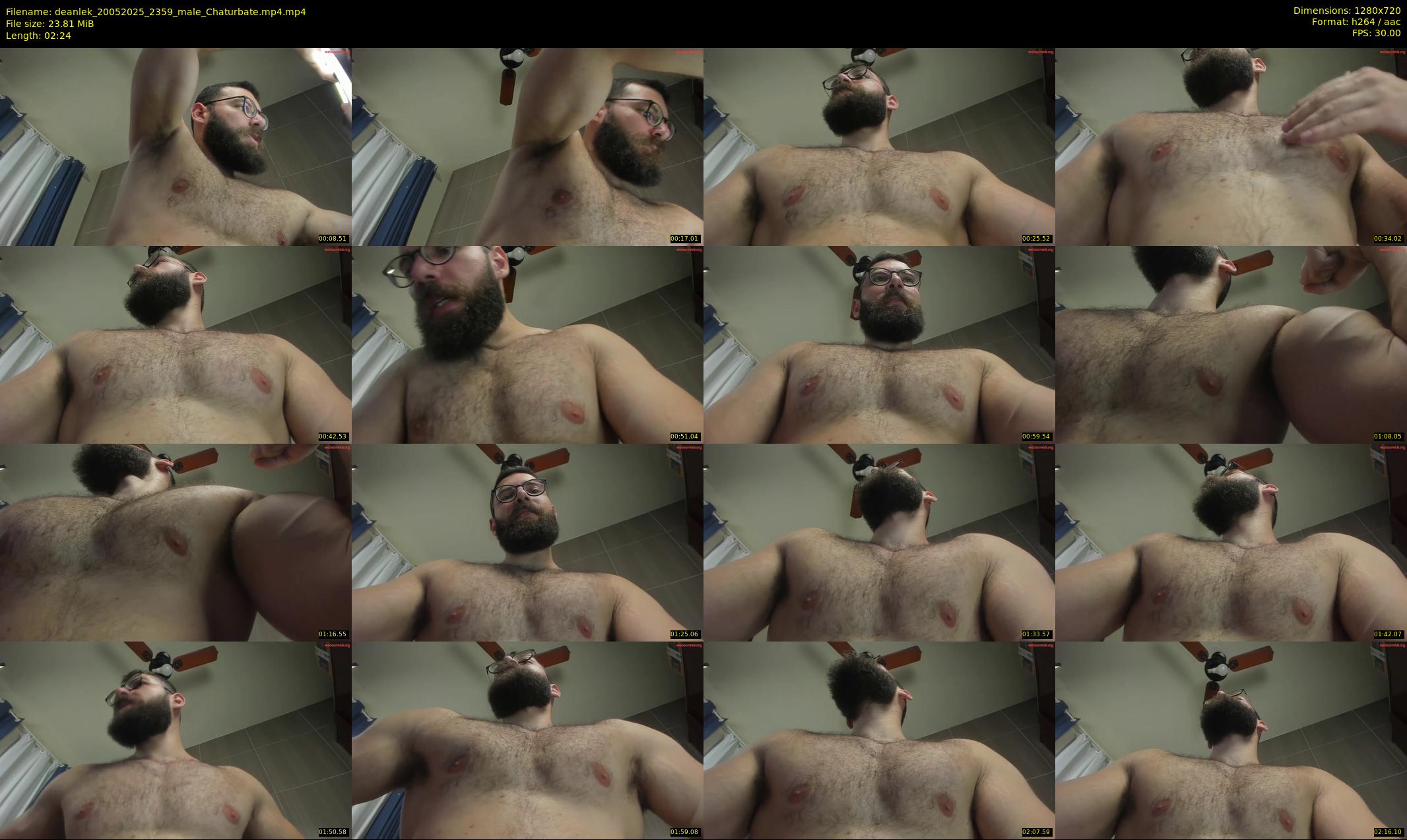 deanlek — 3 minute Chaturbate male cam show recording, 720p, May 20, 2025