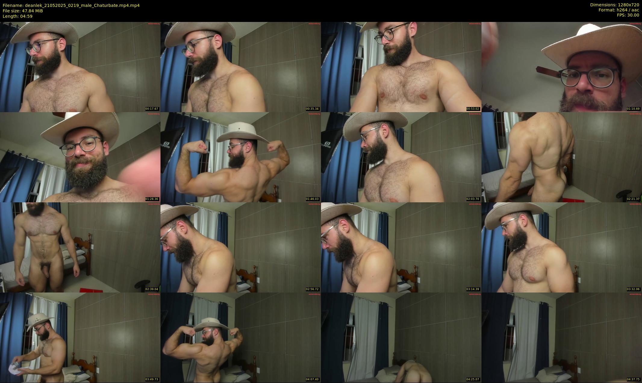 deanlek — 5 minute Chaturbate male cam show recording, 720p, May 21, 2025