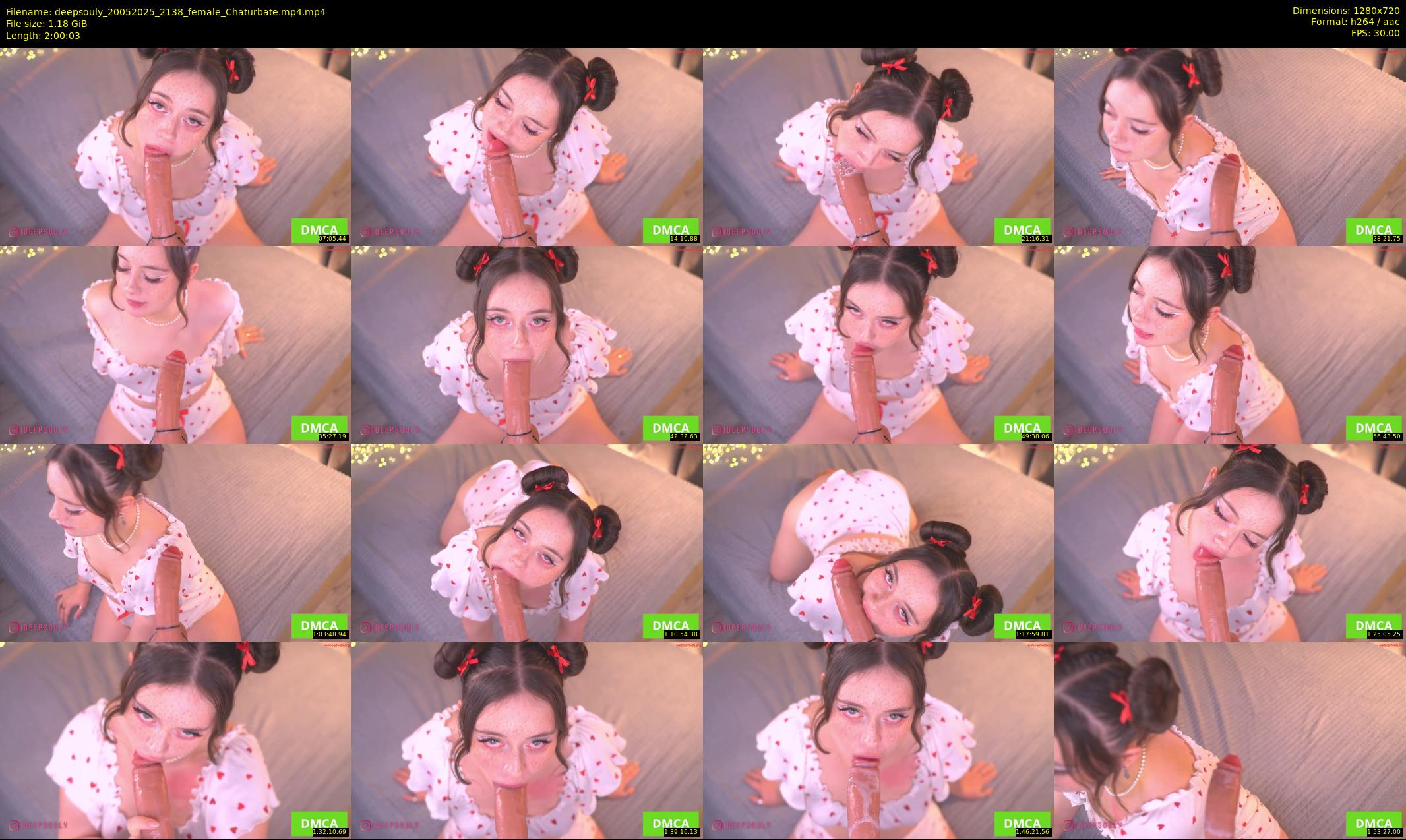 deepsouly — 121 minute Chaturbate female cam show recording, 720p, May 20, 2025