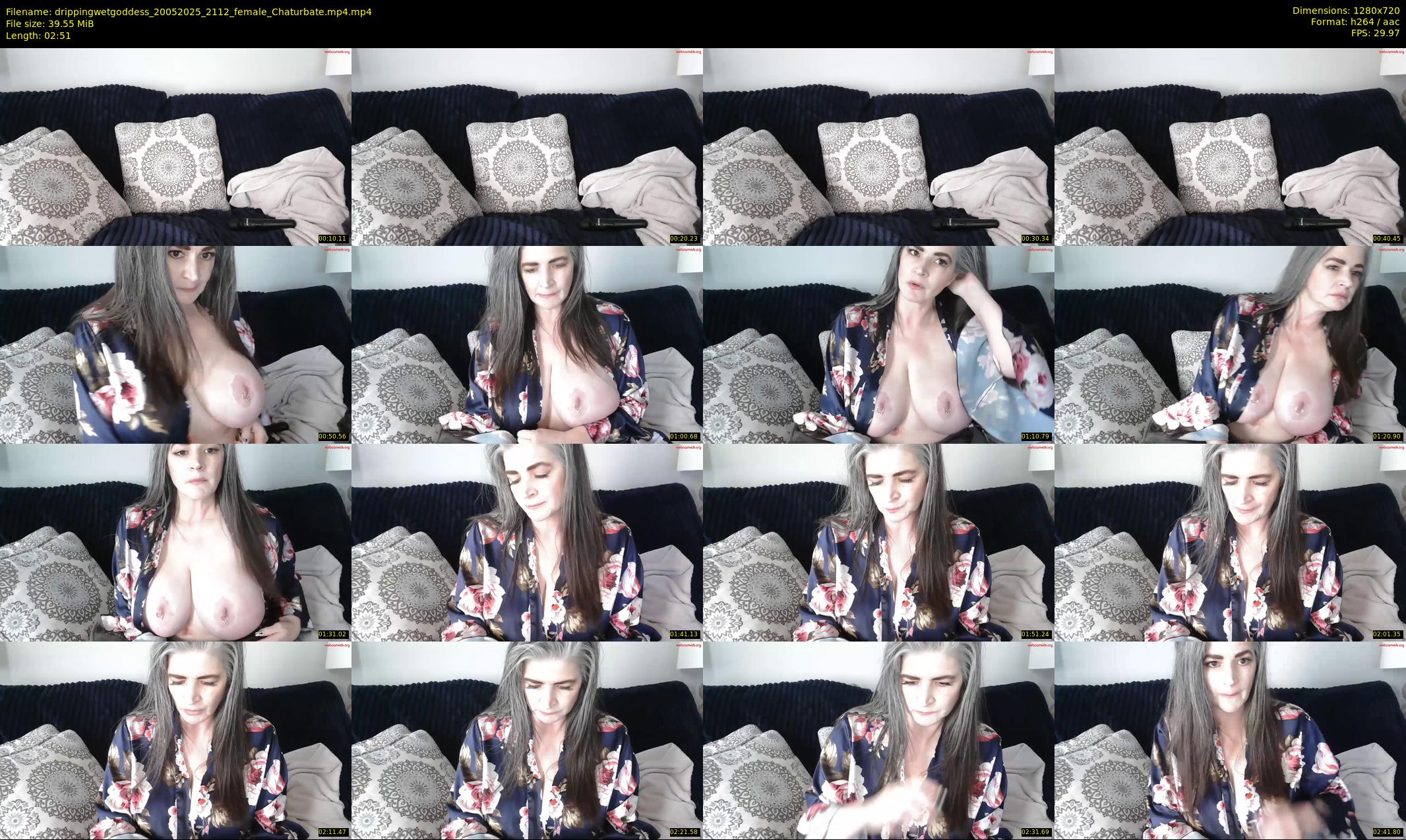drippingwetgoddess — 3 minute Chaturbate female cam show recording, 720p, May 20, 2025
