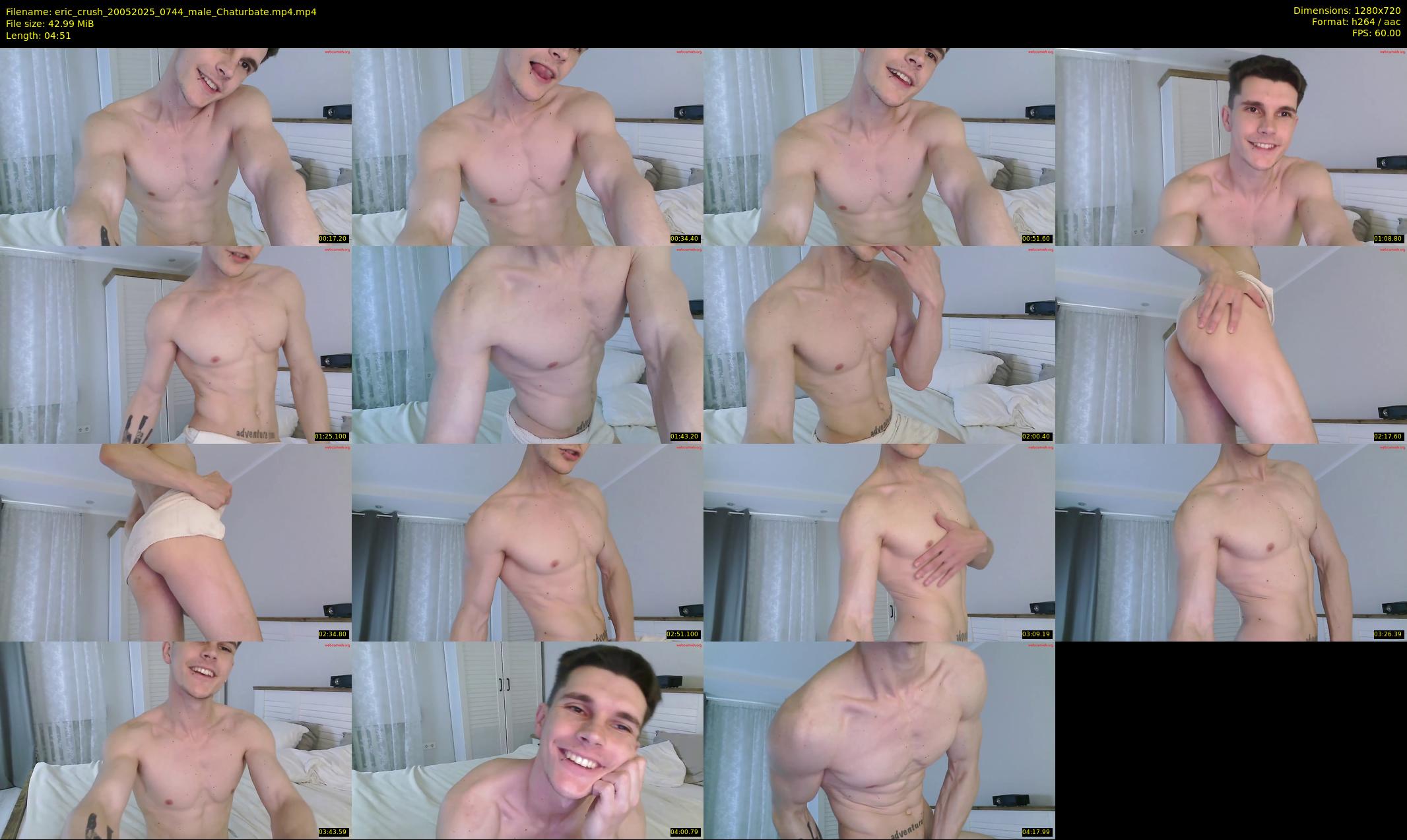 eric_crush — 5 minute Chaturbate male cam show recording, 720p, May 20, 2025