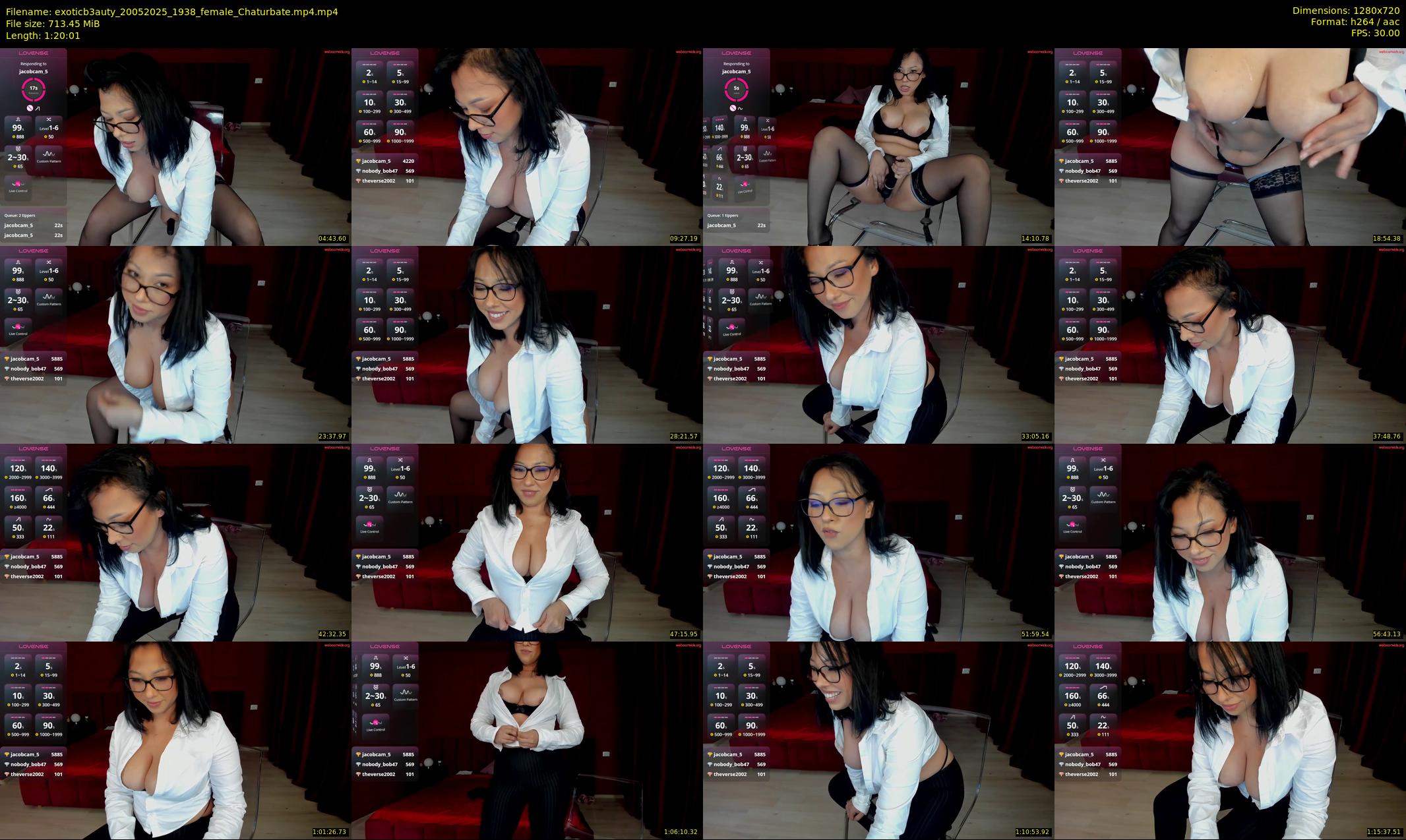 exoticb3auty — 81 minute Chaturbate female cam show recording, 720p, May 20, 2025