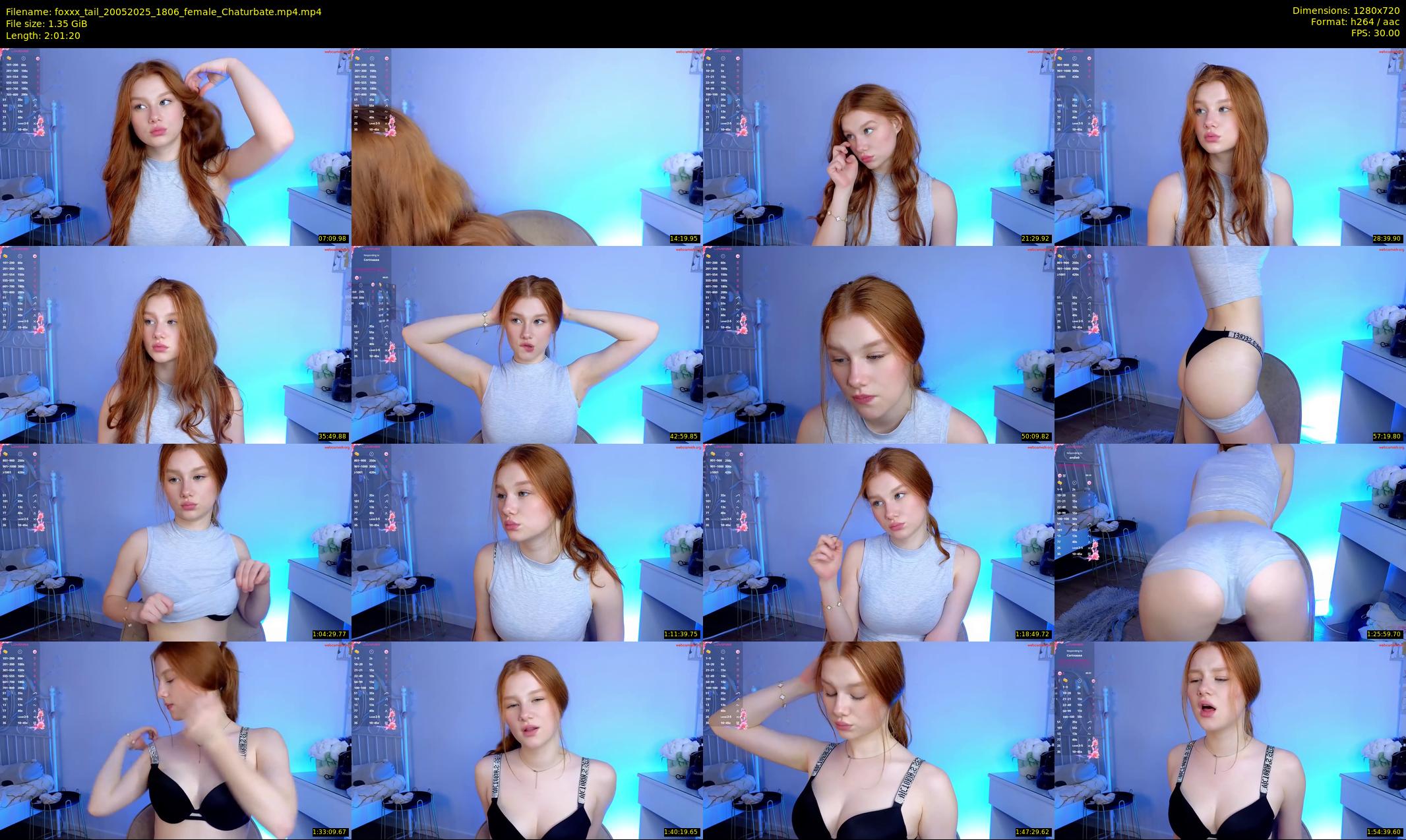 foxxx_tail — 122 minute Chaturbate female cam show recording, 720p, May 20, 2025