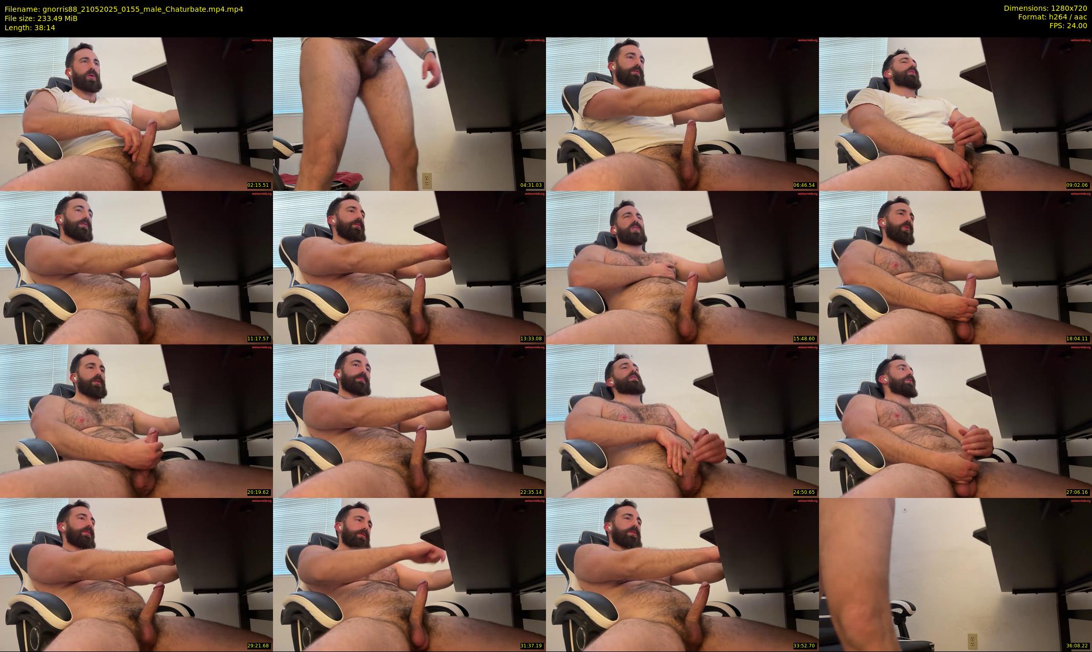 gnorris88 — 39 minute Chaturbate male cam show recording, 720p, May 21, 2025