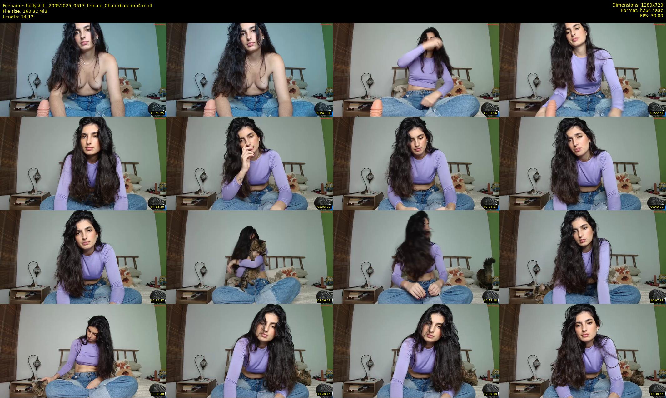 hollyshit_ — 15 minute Chaturbate female cam show recording, 720p, May 20, 2025