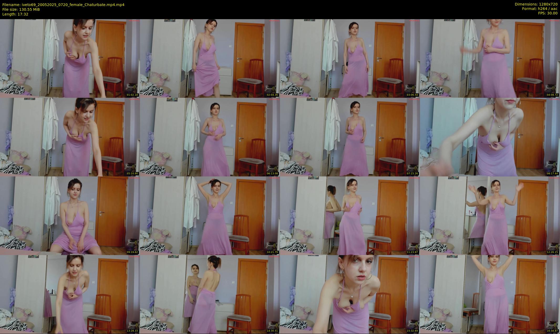 iveto69 — 18 minute Chaturbate female cam show recording, 720p, May 20, 2025