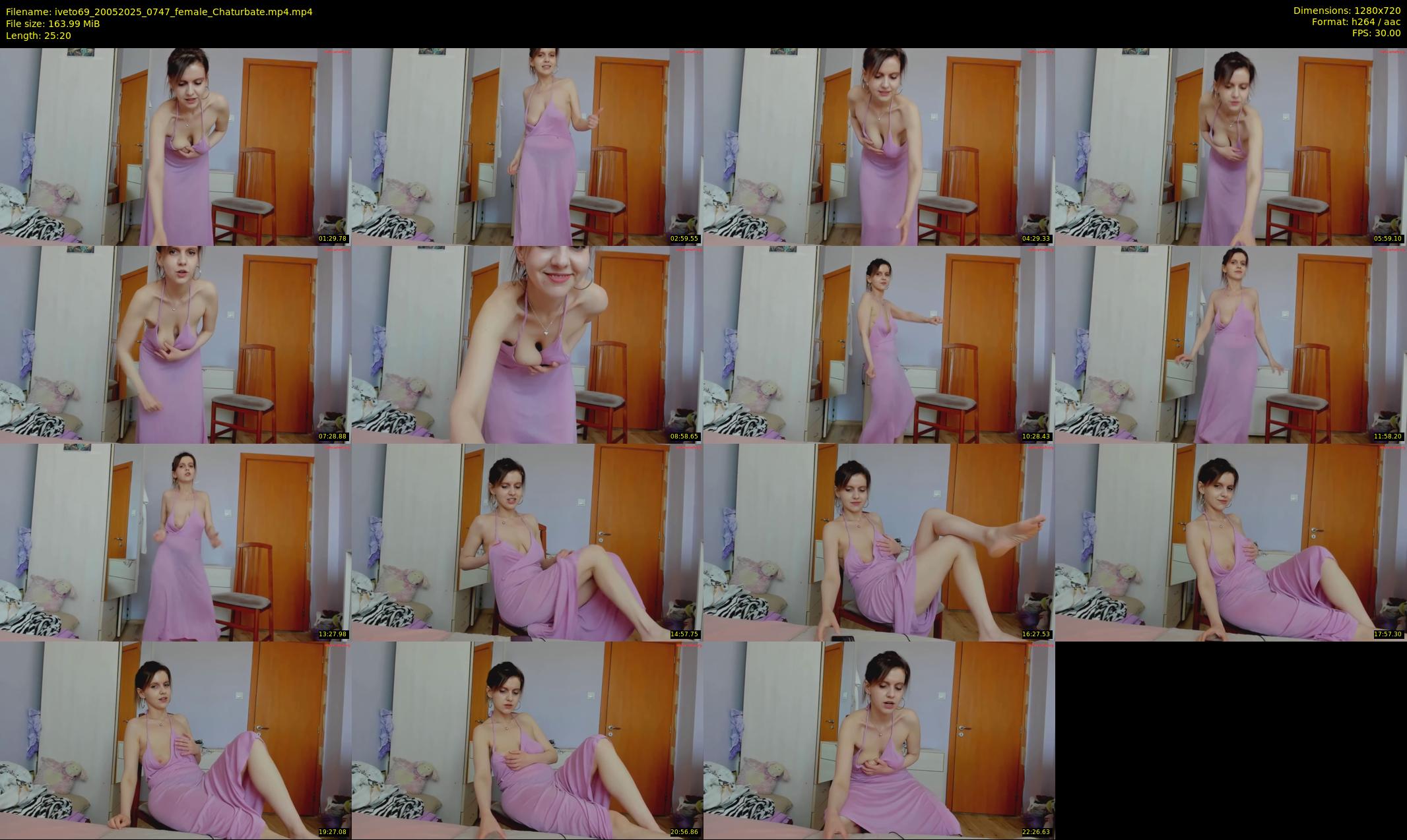 iveto69 — 26 minute Chaturbate female cam show recording, 720p, May 20, 2025