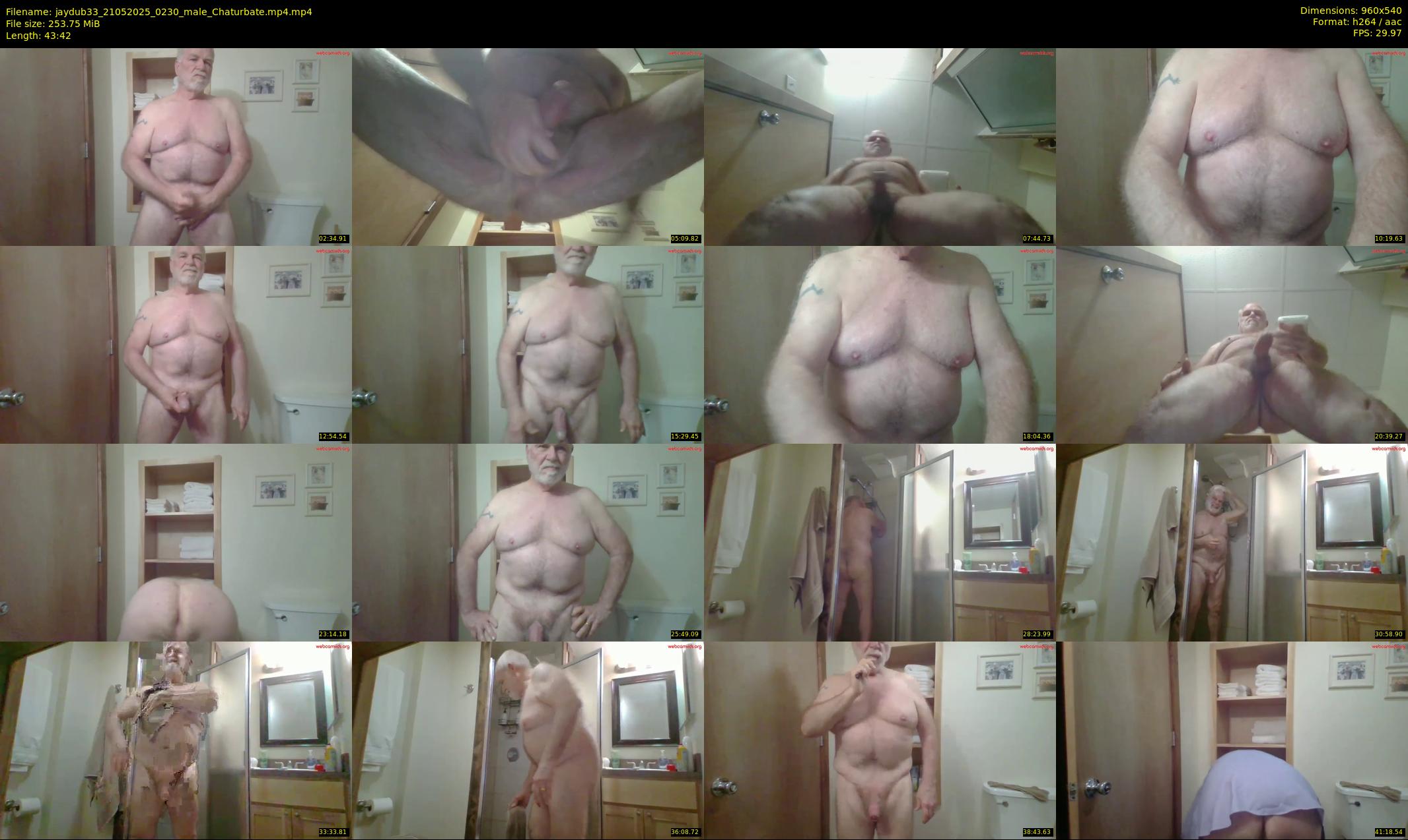 jaydub33 — 44 minute Chaturbate male cam show recording, 480p, May 21, 2025