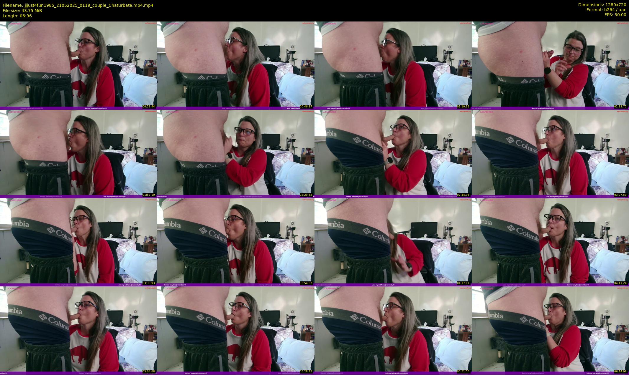 jjjust4fun1985 — 7 minute Chaturbate couple cam show recording, 720p, May 21, 2025