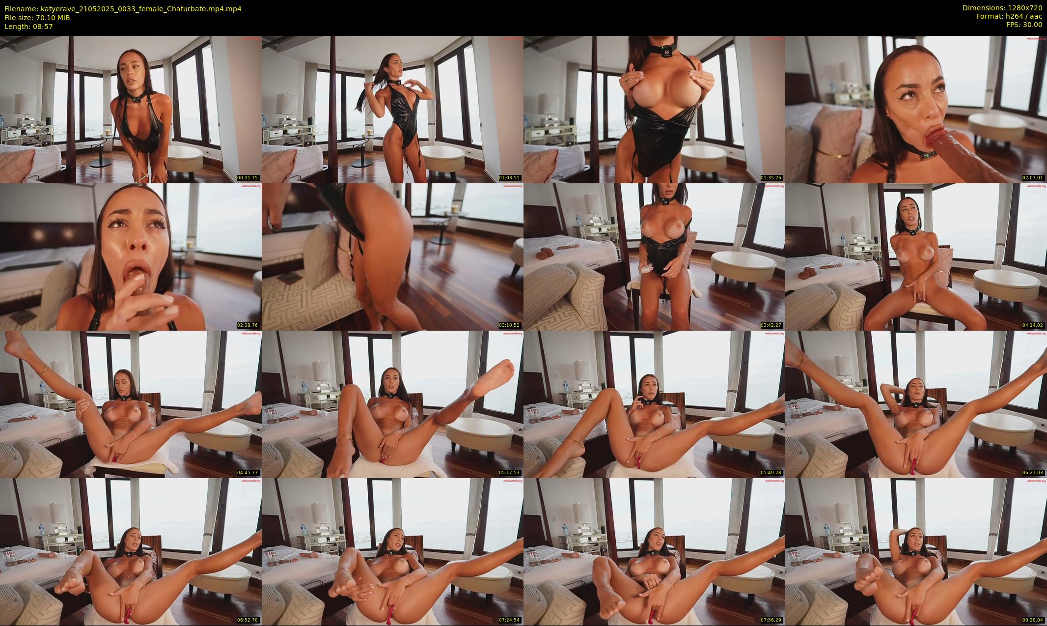 katyerave — 9 minute Chaturbate female cam show recording, 720p, May 21, 2025