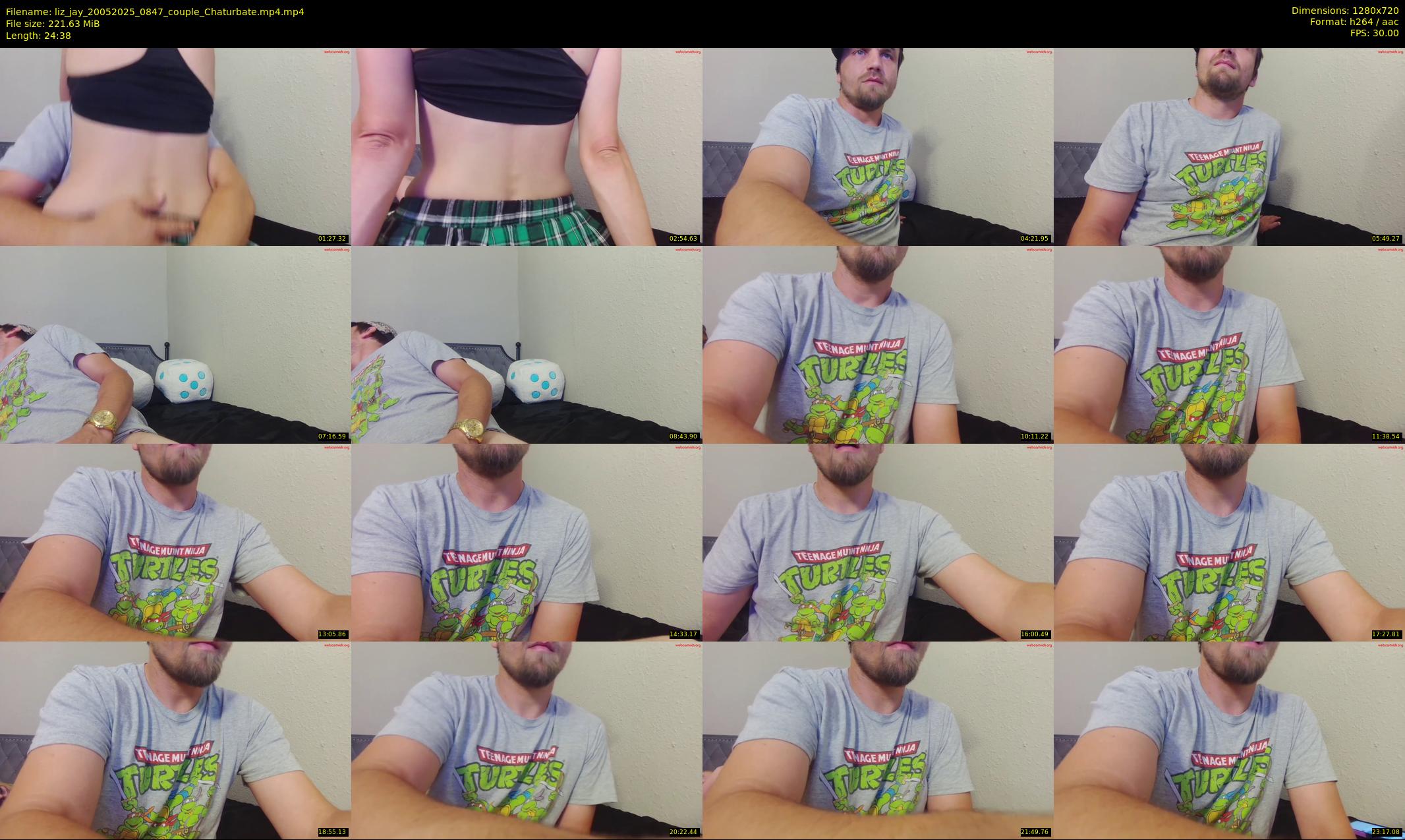 liz_jay — 25 minute Chaturbate couple cam show recording, 720p, May 20, 2025