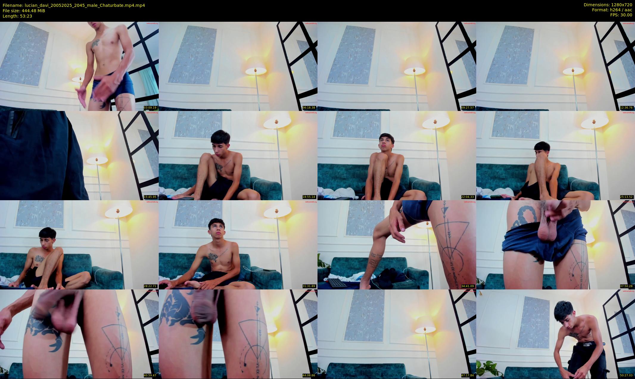 lucian_davi — 54 minute Chaturbate male cam show recording, 720p, May 20, 2025