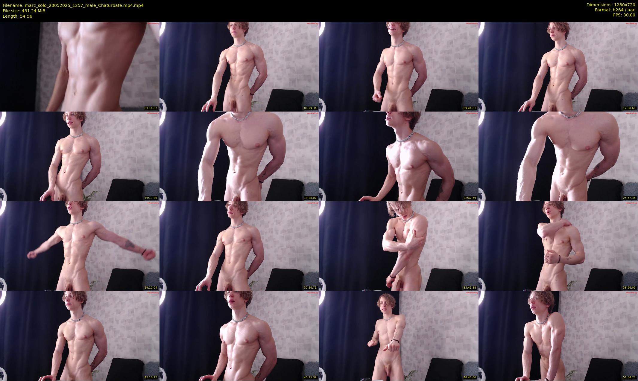 marc_solo — 55 minute Chaturbate male cam show recording, 720p, May 20, 2025