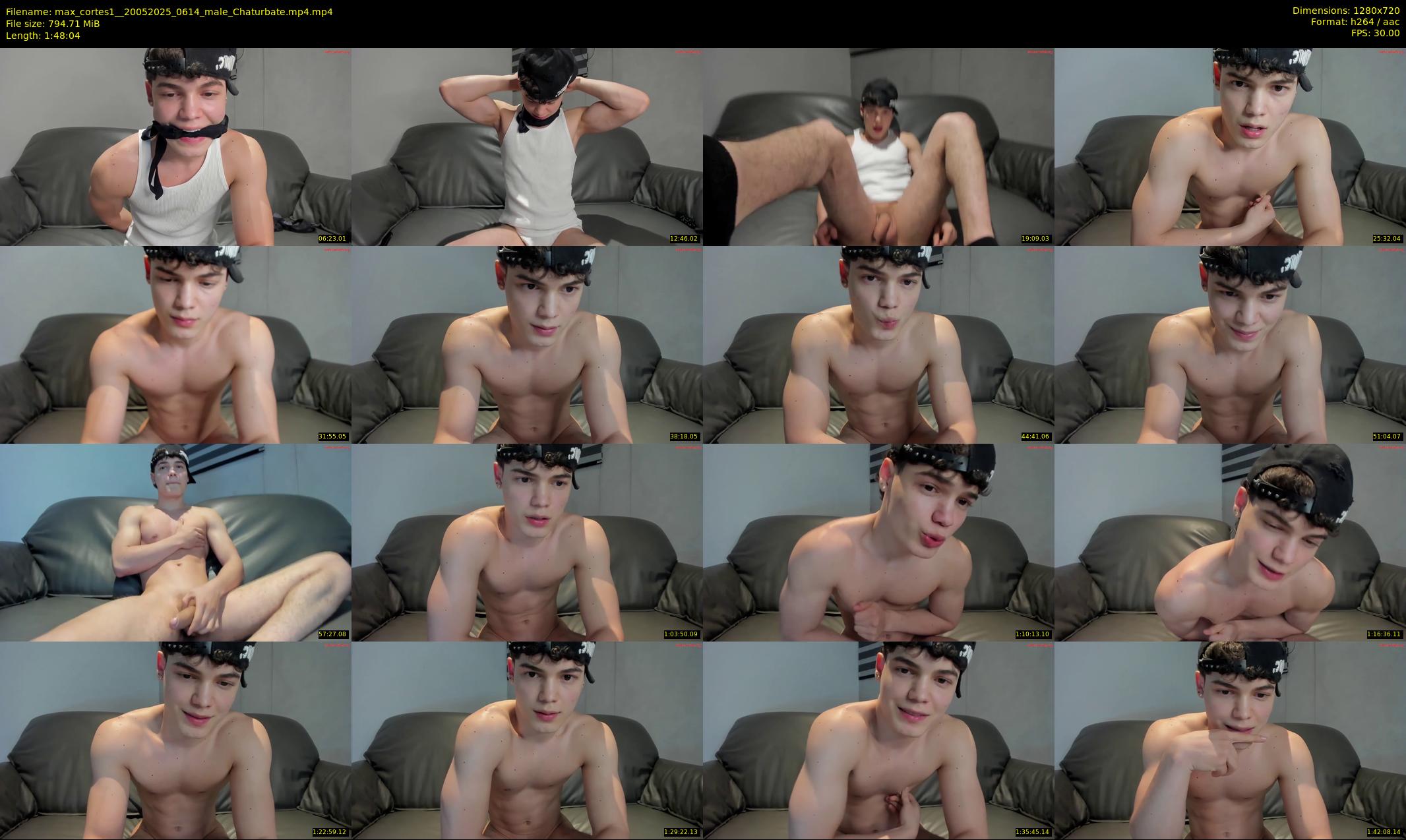max_cortes1_ — 109 minute Chaturbate male cam show recording, 720p, May 20, 2025