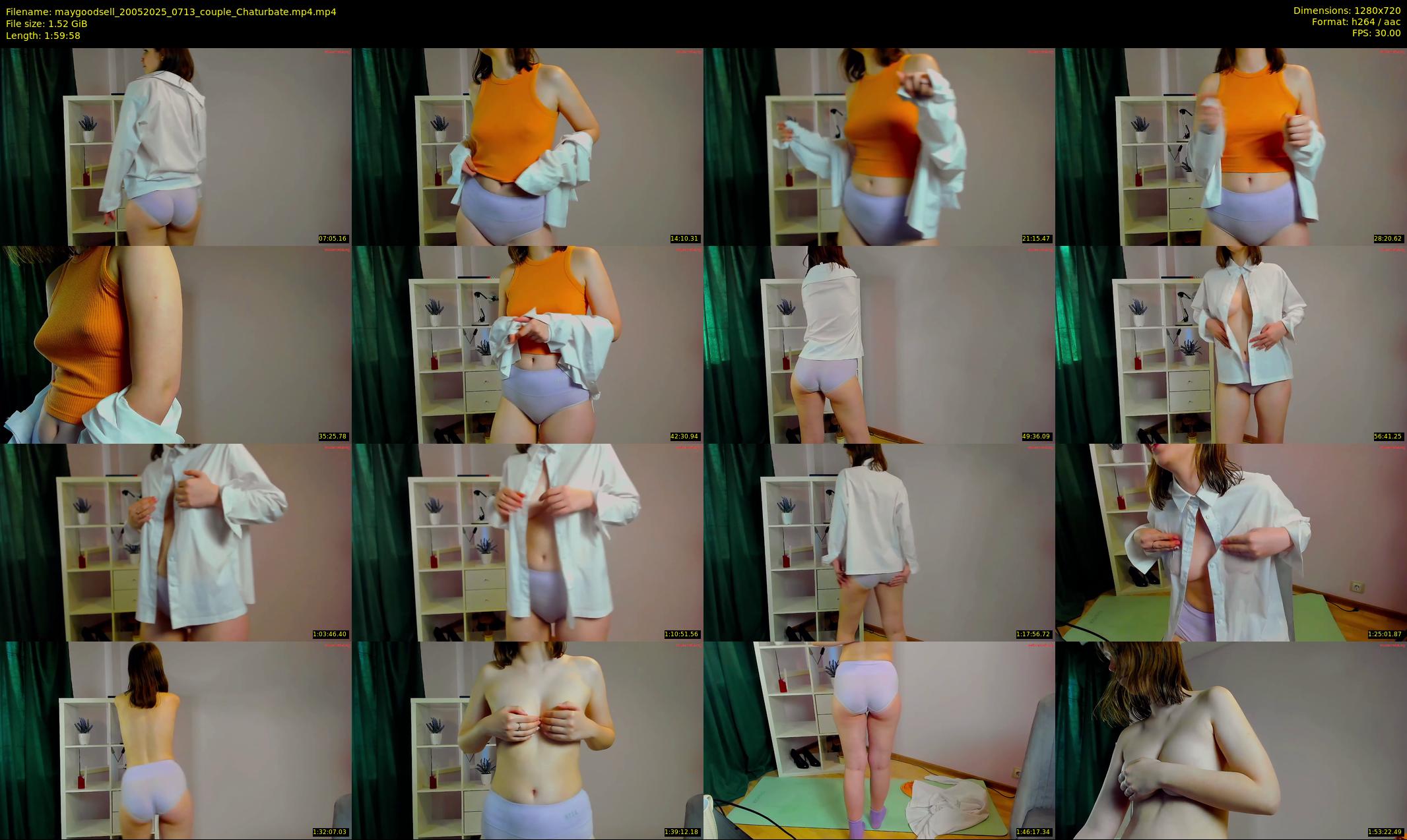 maygoodsell — 120 minute Chaturbate couple cam show recording, 720p, May 20, 2025