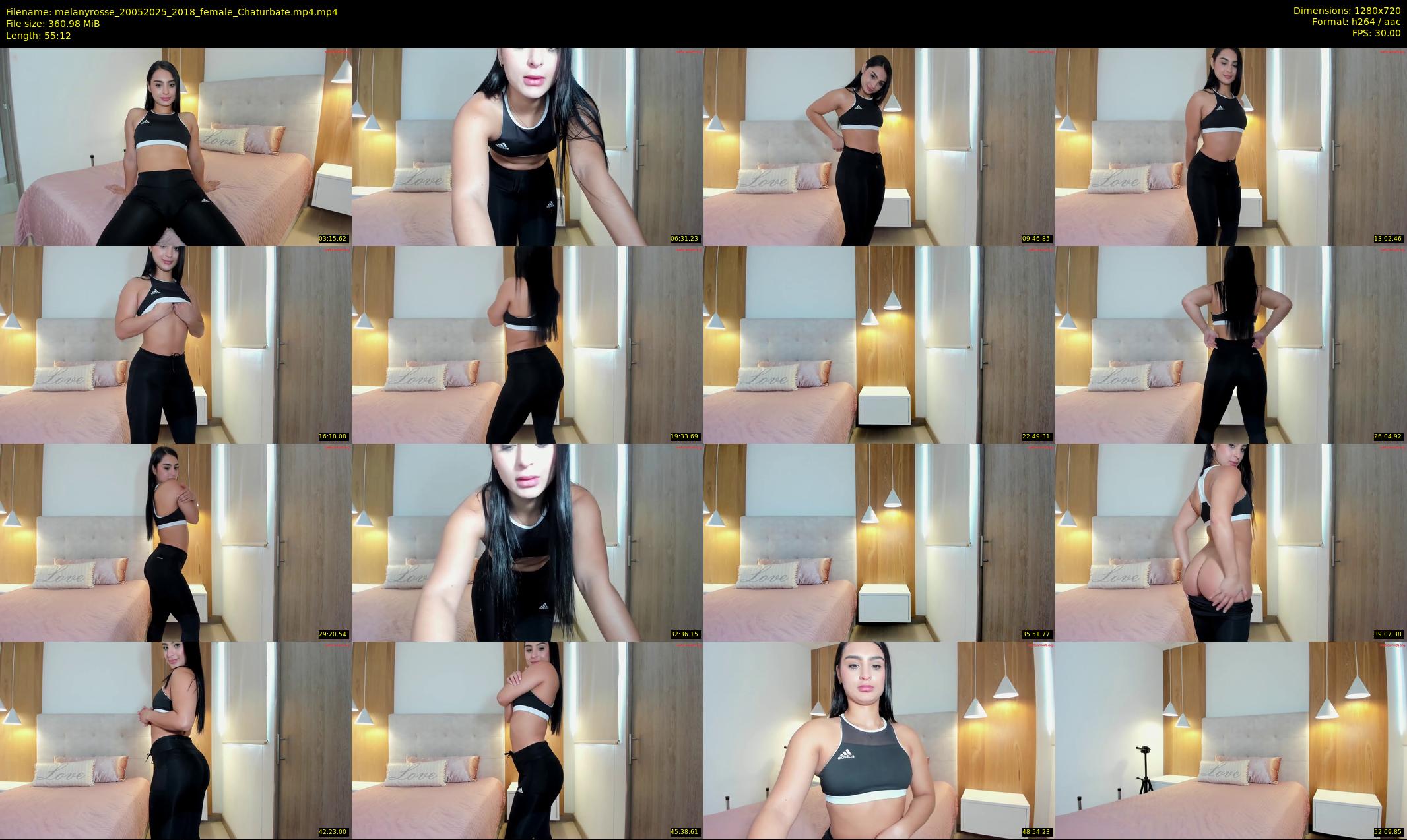 melanyrosse — 56 minute Chaturbate female cam show recording, 720p, May 20, 2025