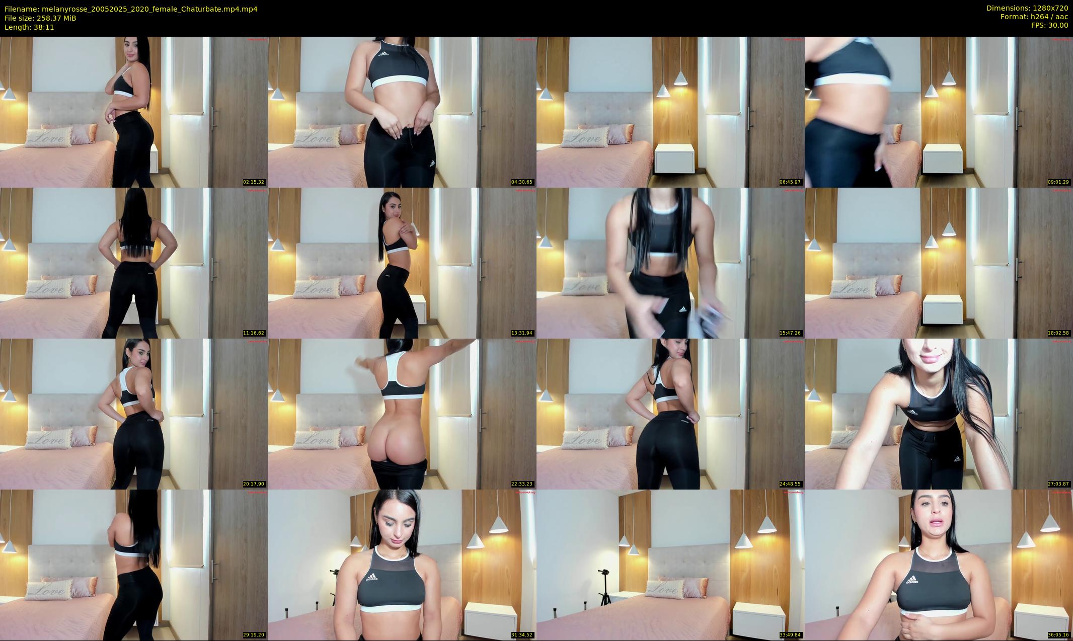 melanyrosse — 39 minute Chaturbate female cam show recording, 720p, May 20, 2025