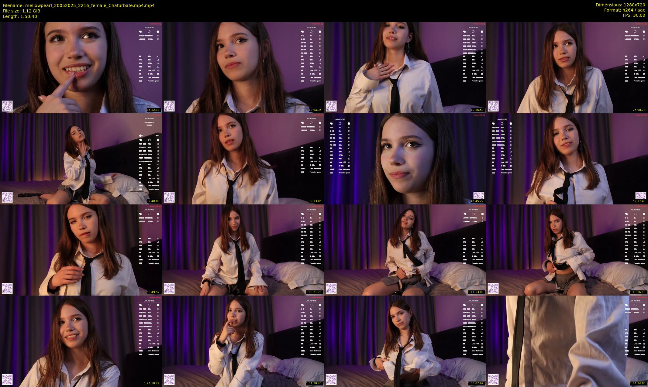 mellowpearl — 111 minute Chaturbate female cam show recording, 720p, May 20, 2025
