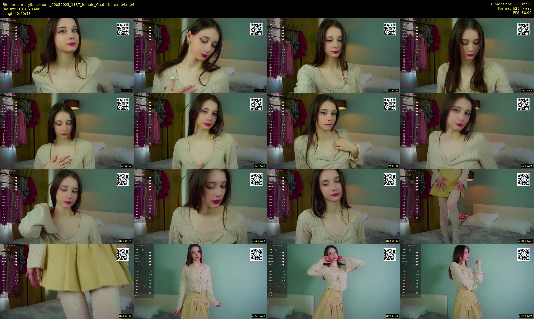 merylblackhurst — 121 minute Chaturbate female cam show recording, 720p, May 20, 2025