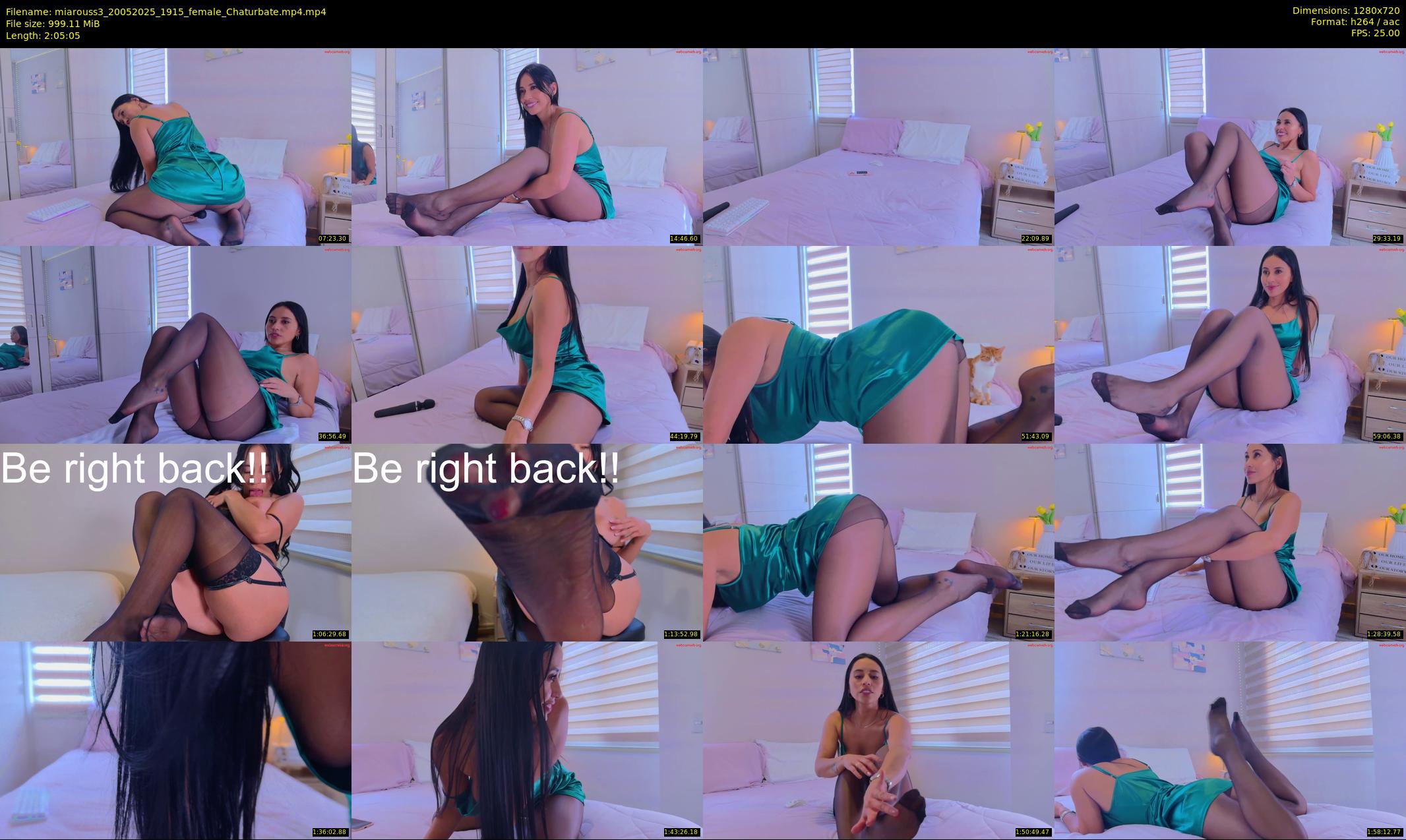 miarouss3 — 126 minute Chaturbate female cam show recording, 720p, May 20, 2025