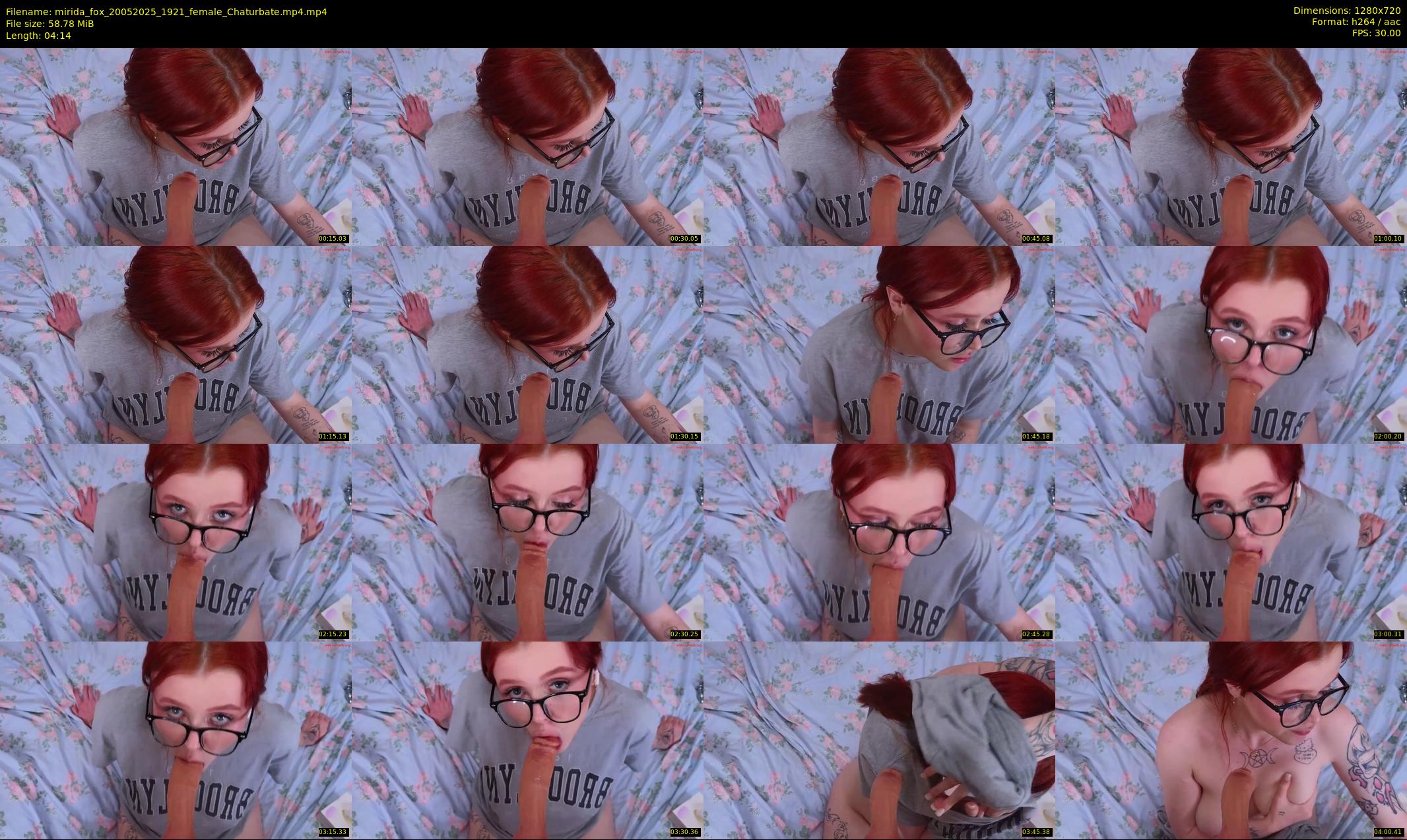mirida_fox — 5 minute Chaturbate female cam show recording, 720p, May 20, 2025