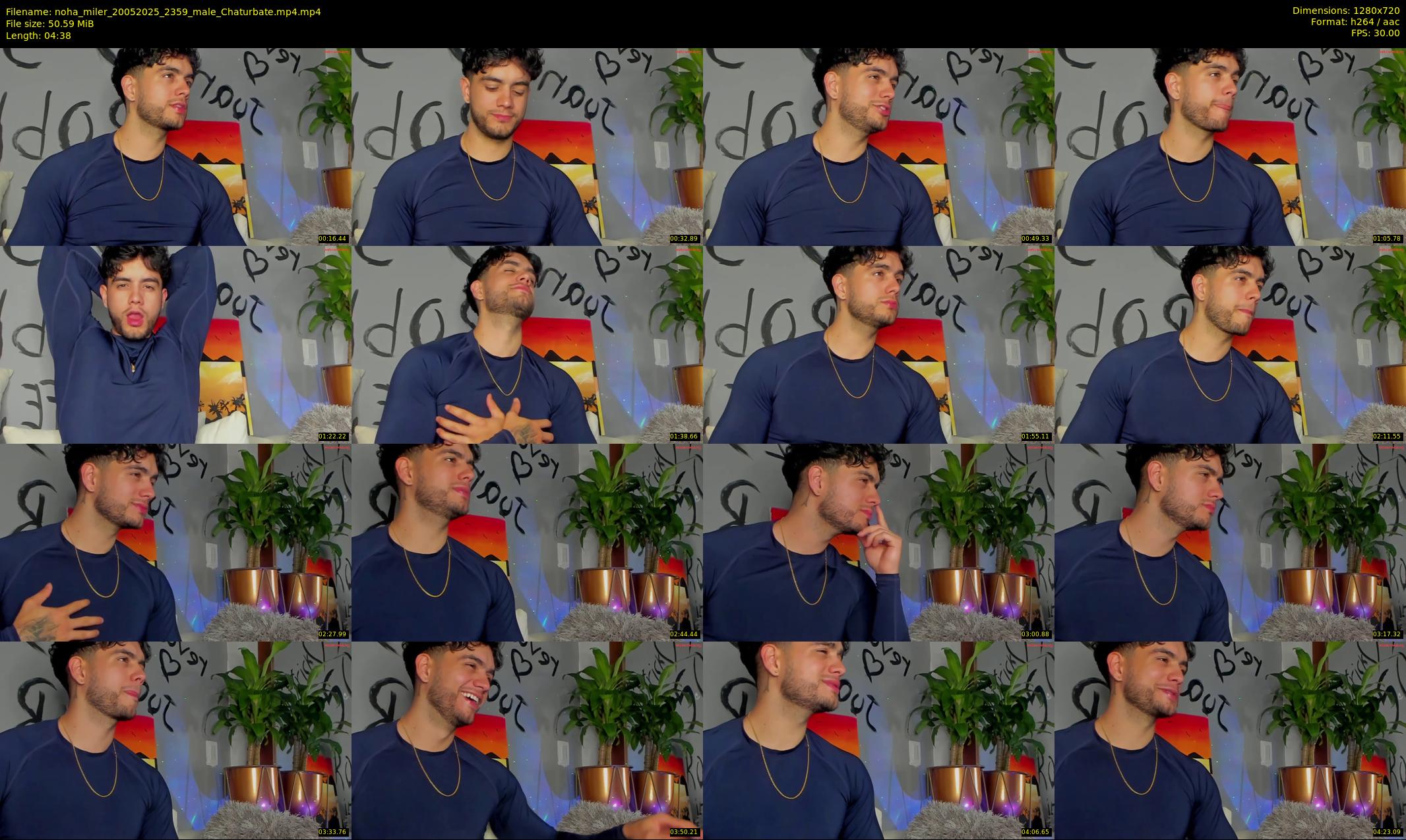 noha_miler — 5 minute Chaturbate male cam show recording, 720p, May 20, 2025