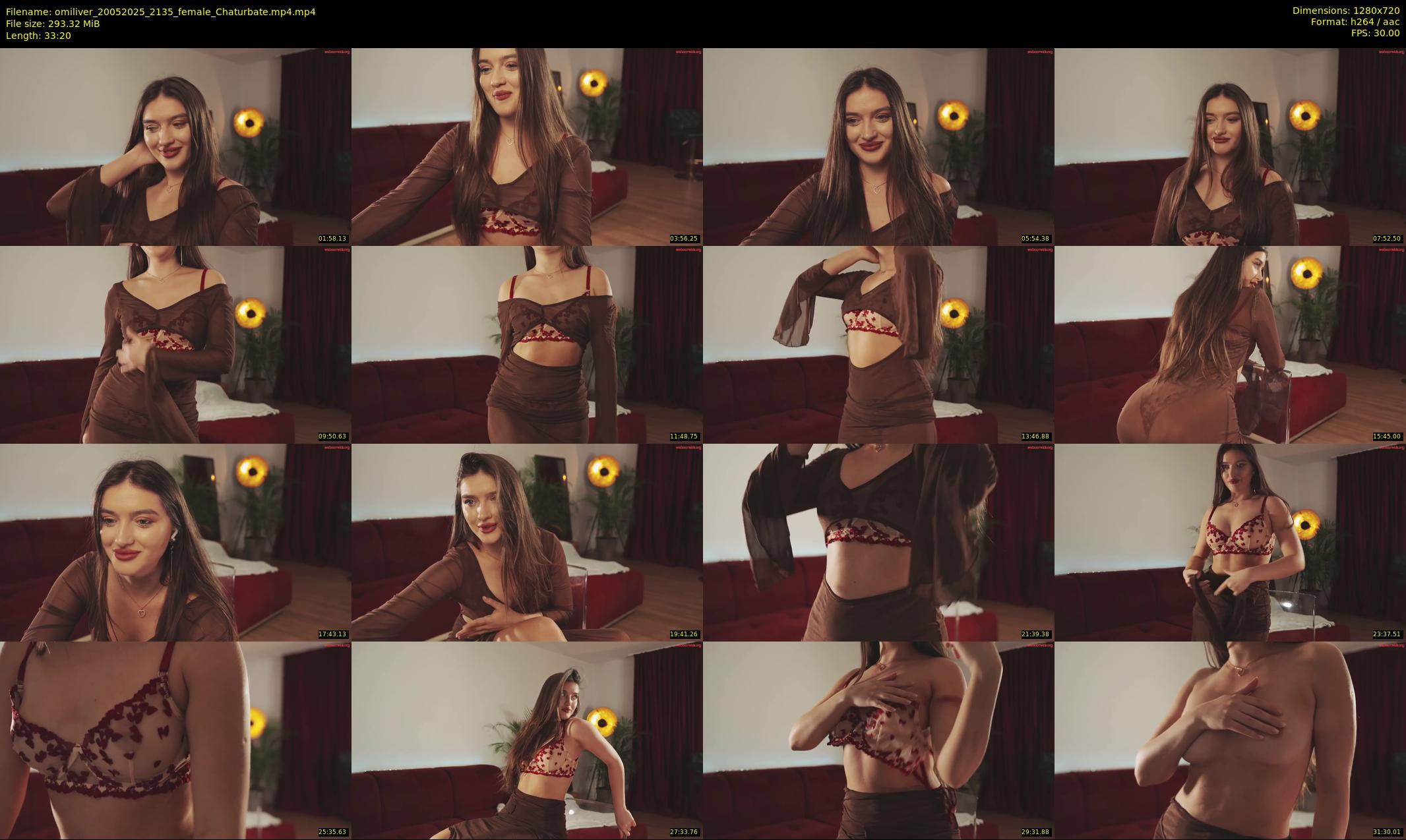 omiliver — 34 minute Chaturbate female cam show recording, 720p, May 20, 2025