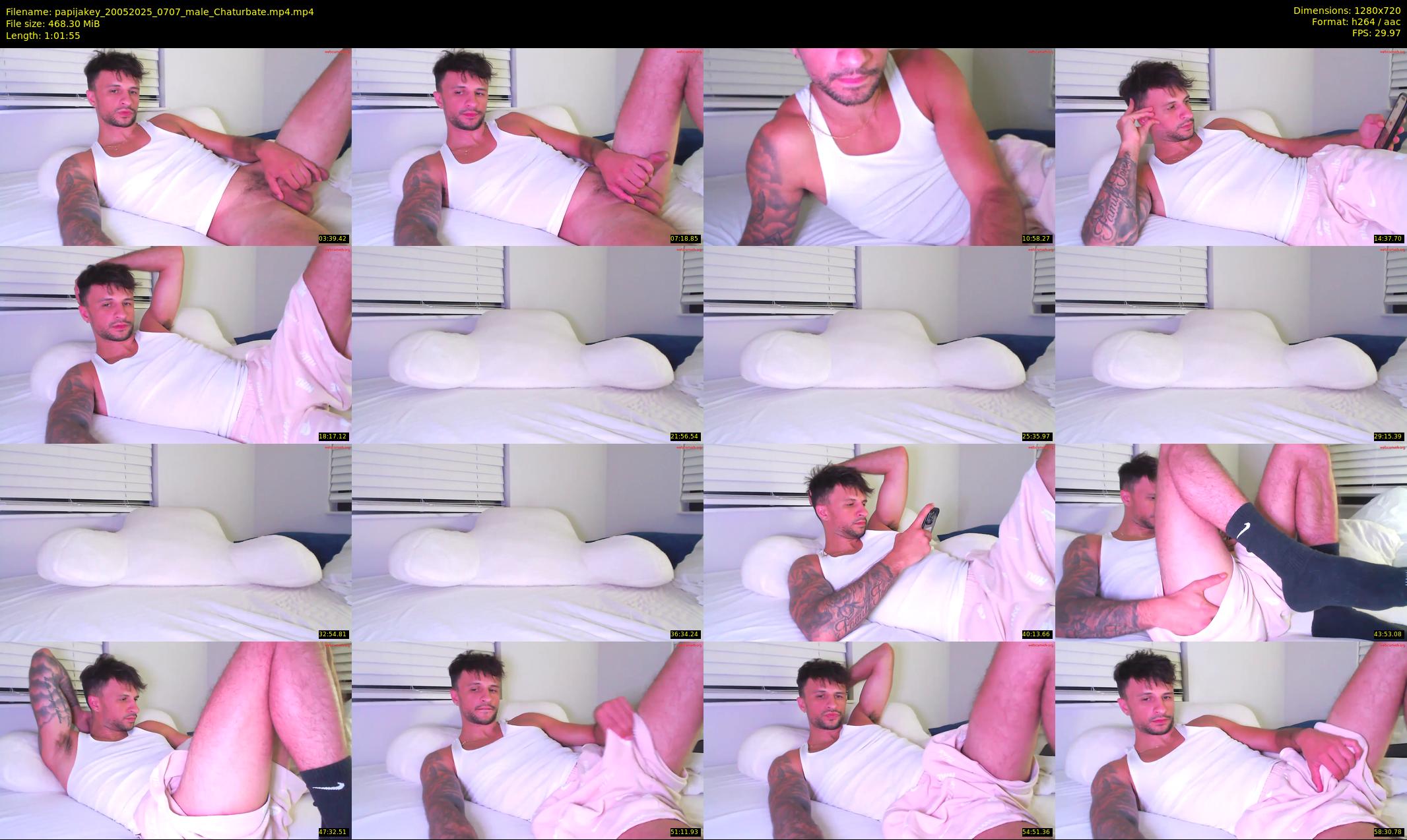 papijakey — 62 minute Chaturbate male cam show recording, 720p, May 20, 2025