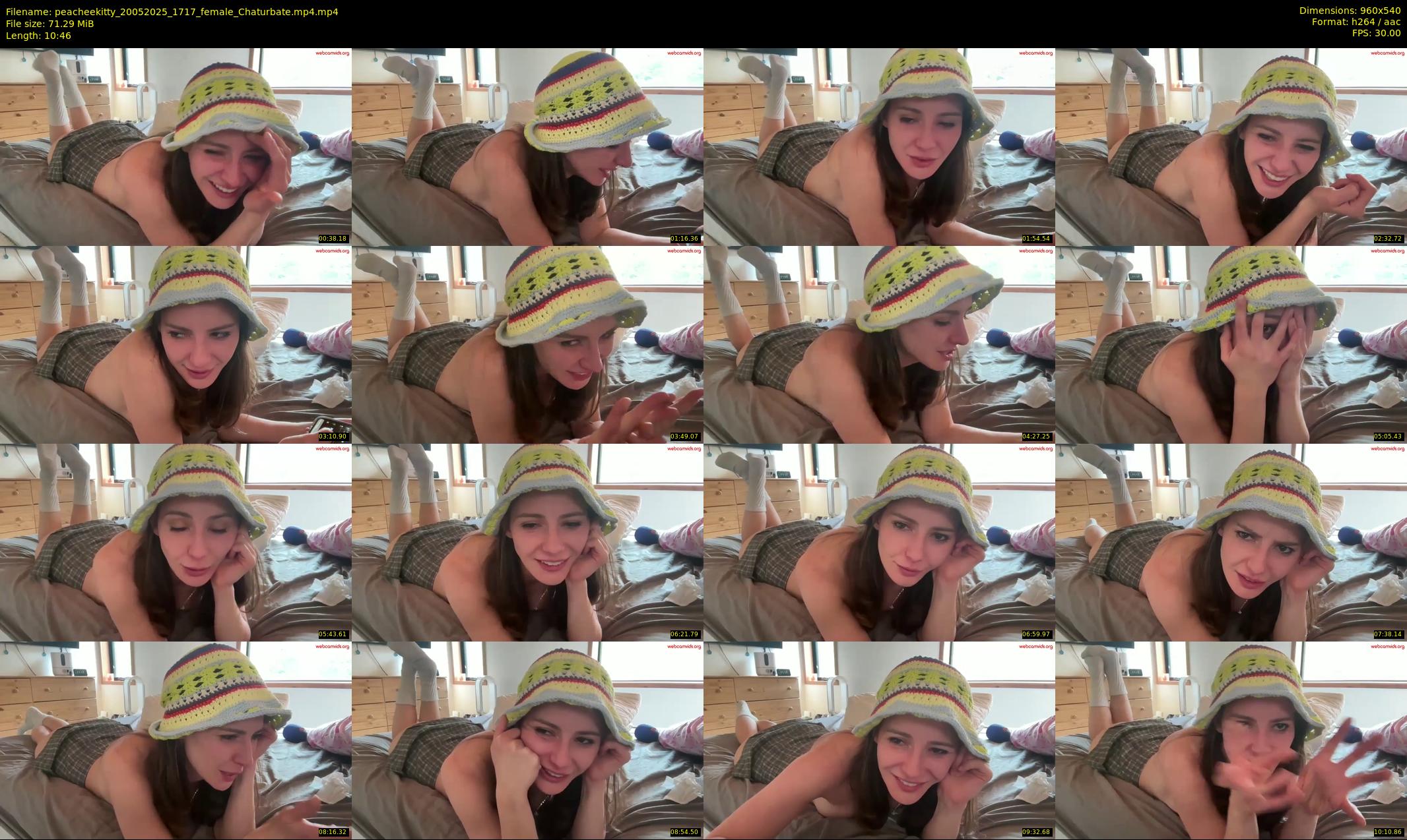 peacheekitty — 11 minute Chaturbate female cam show recording, 480p, May 20, 2025
