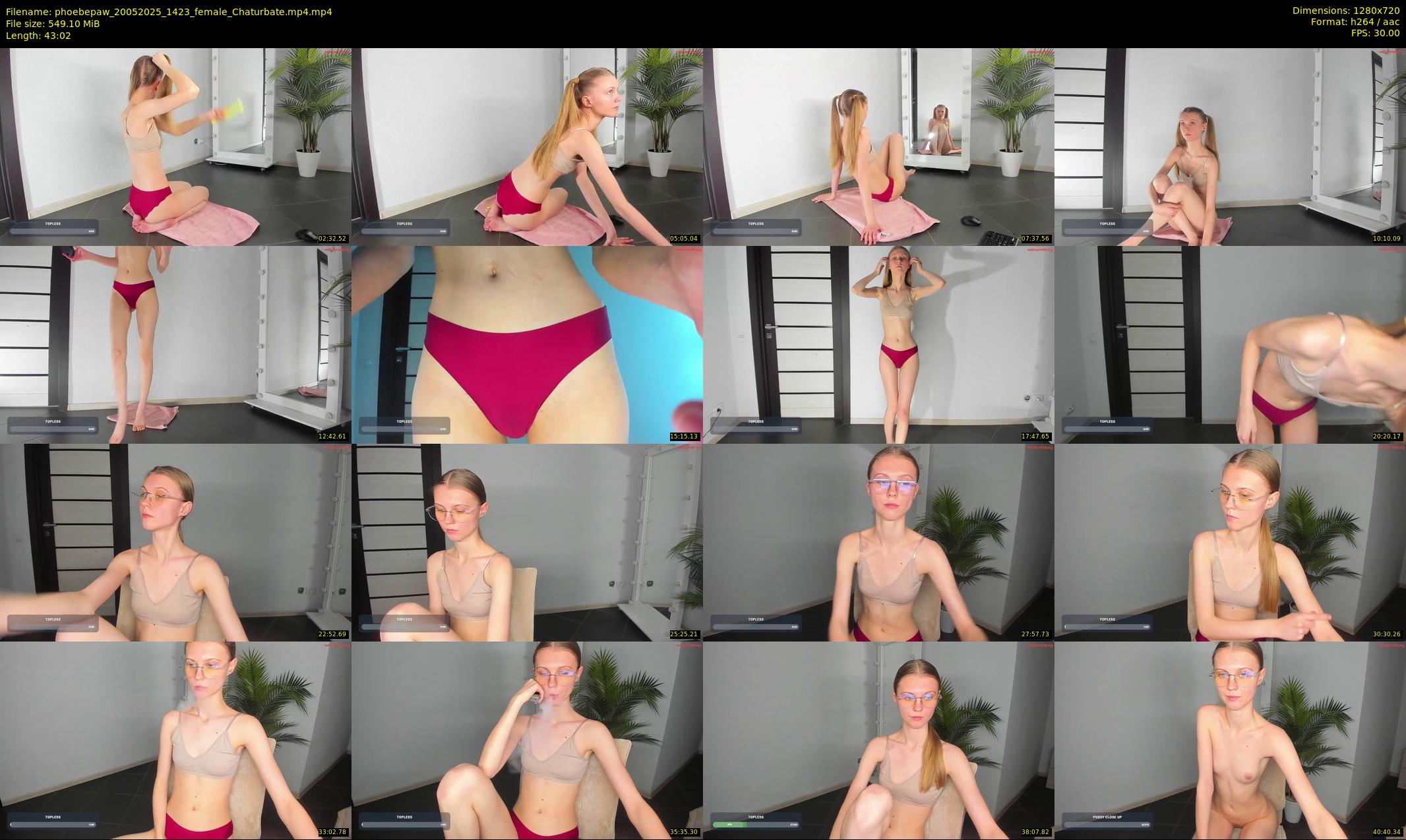 phoebepaw — 44 minute Chaturbate female cam show recording, 720p, May 20, 2025