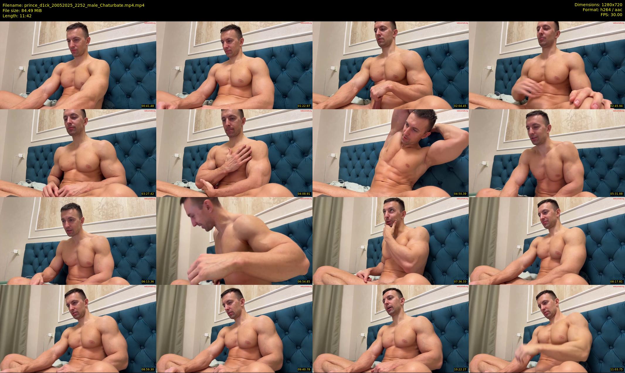 prince_d1ck — 12 minute Chaturbate male cam show recording, 720p, May 20, 2025