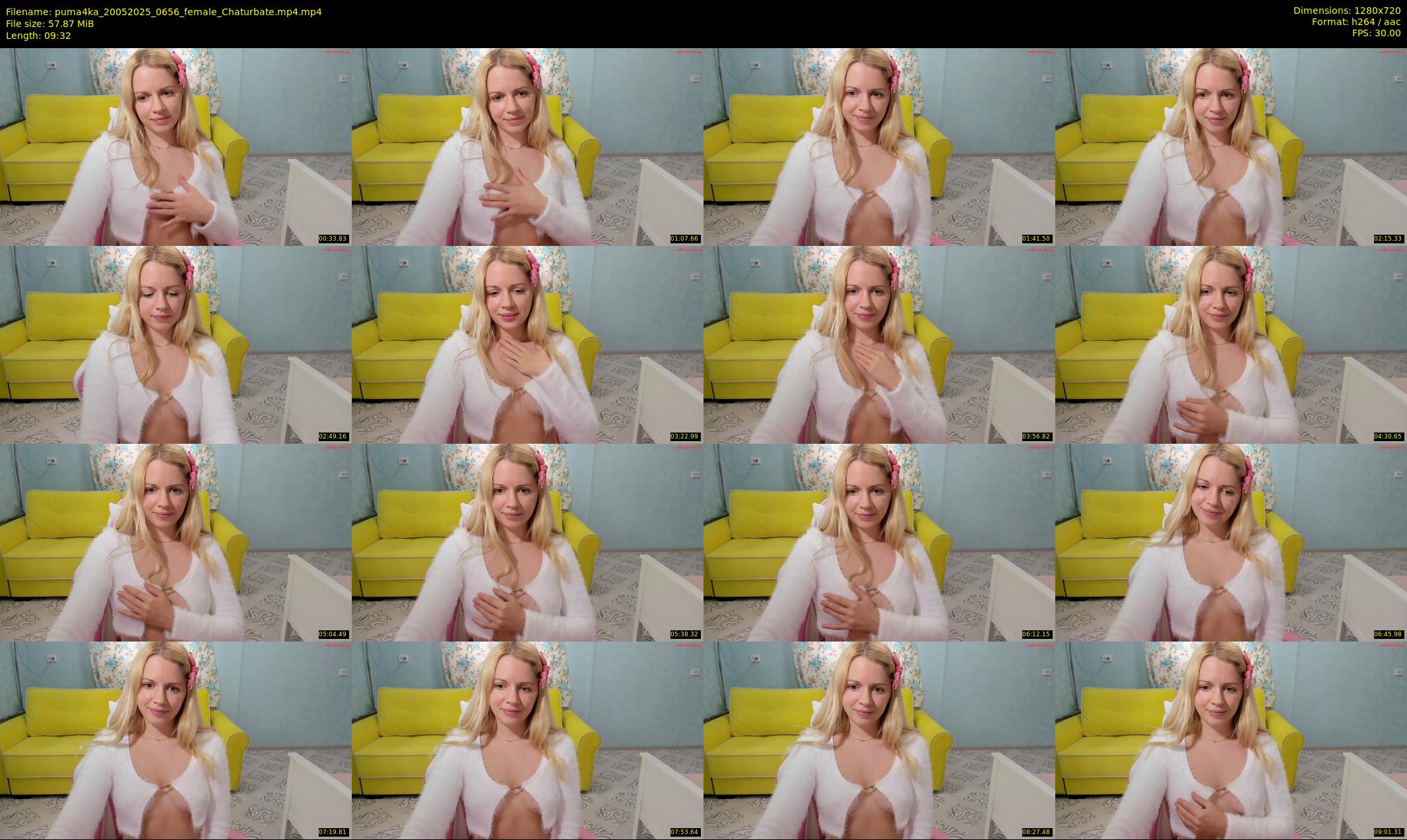 puma4ka — 10 minute Chaturbate female cam show recording, 720p, May 20, 2025