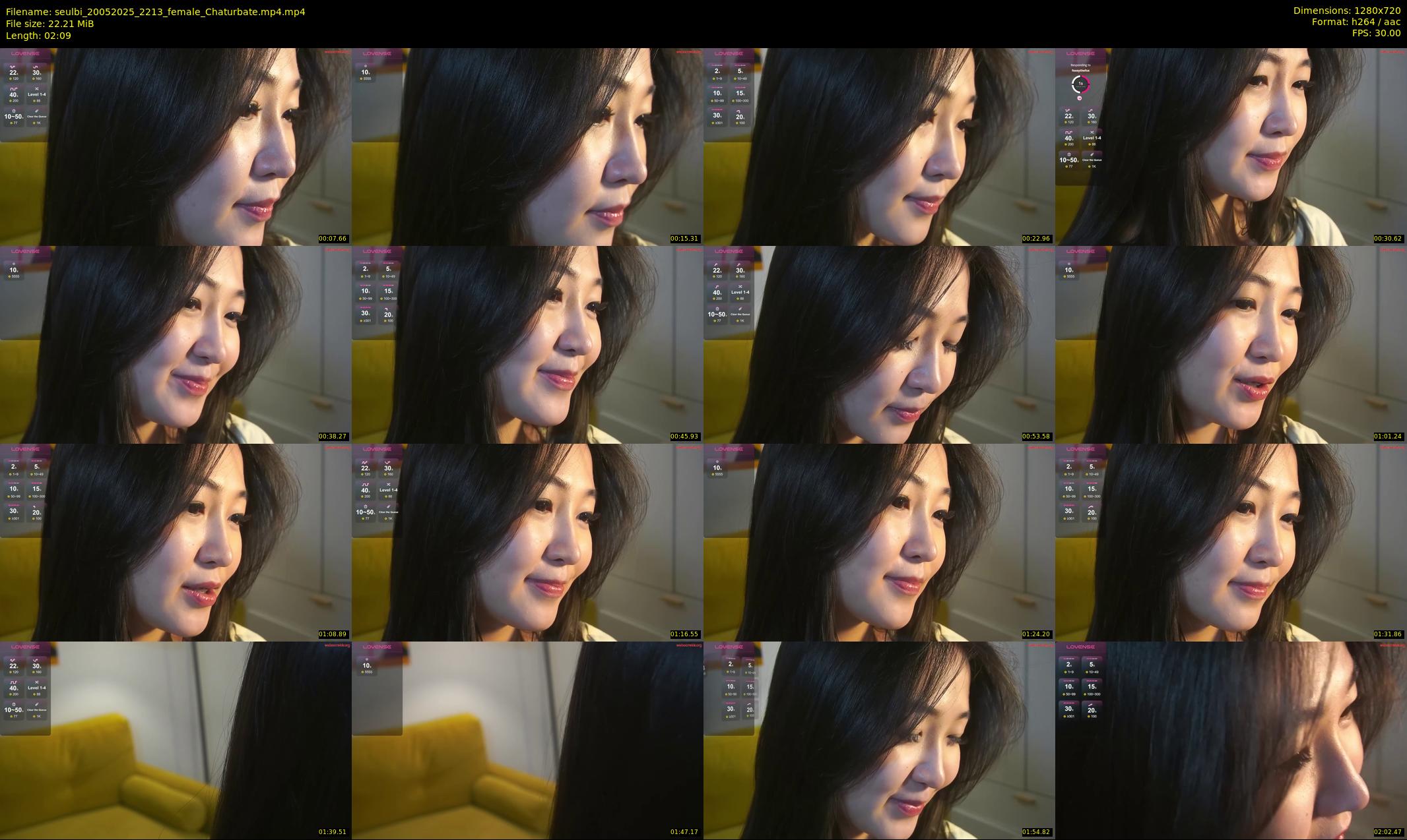 seulbi — 3 minute Chaturbate female cam show recording, 720p, May 20, 2025
