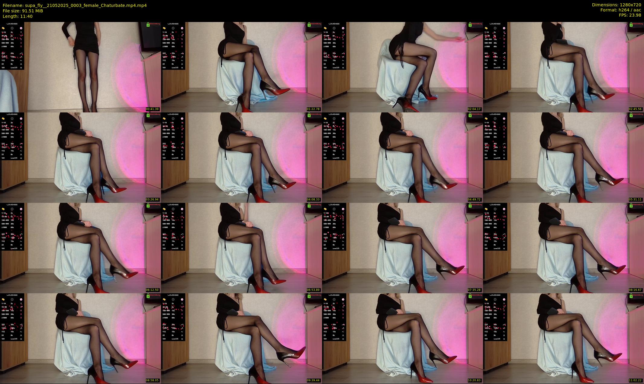 supa_fly_ — 12 minute Chaturbate female cam show recording, 720p, May 21, 2025