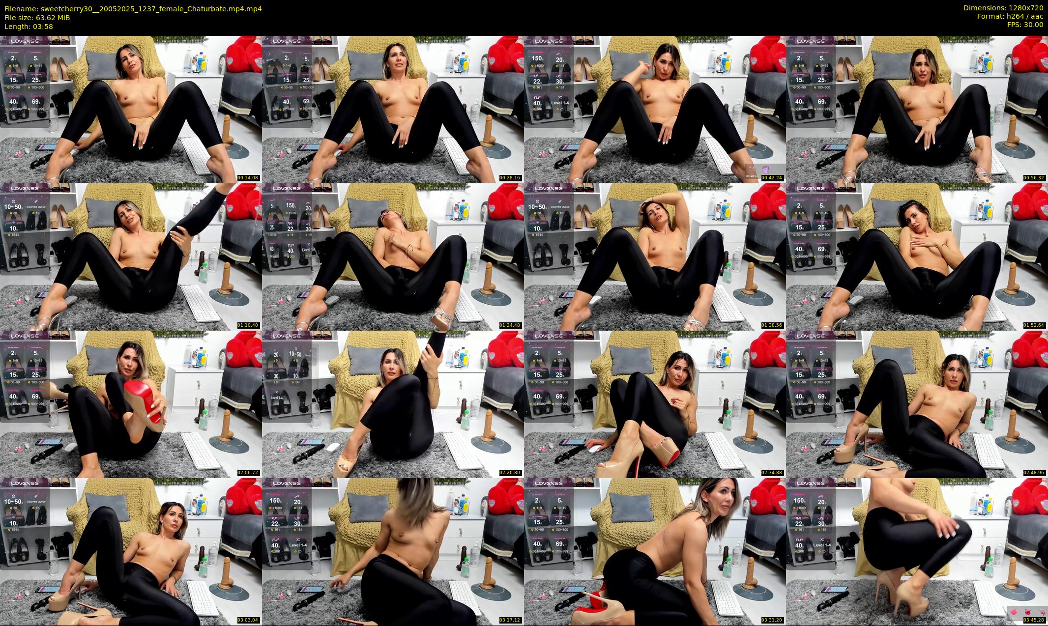 sweetcherry30_ — 4 minute Chaturbate female cam show recording, 720p, May 20, 2025