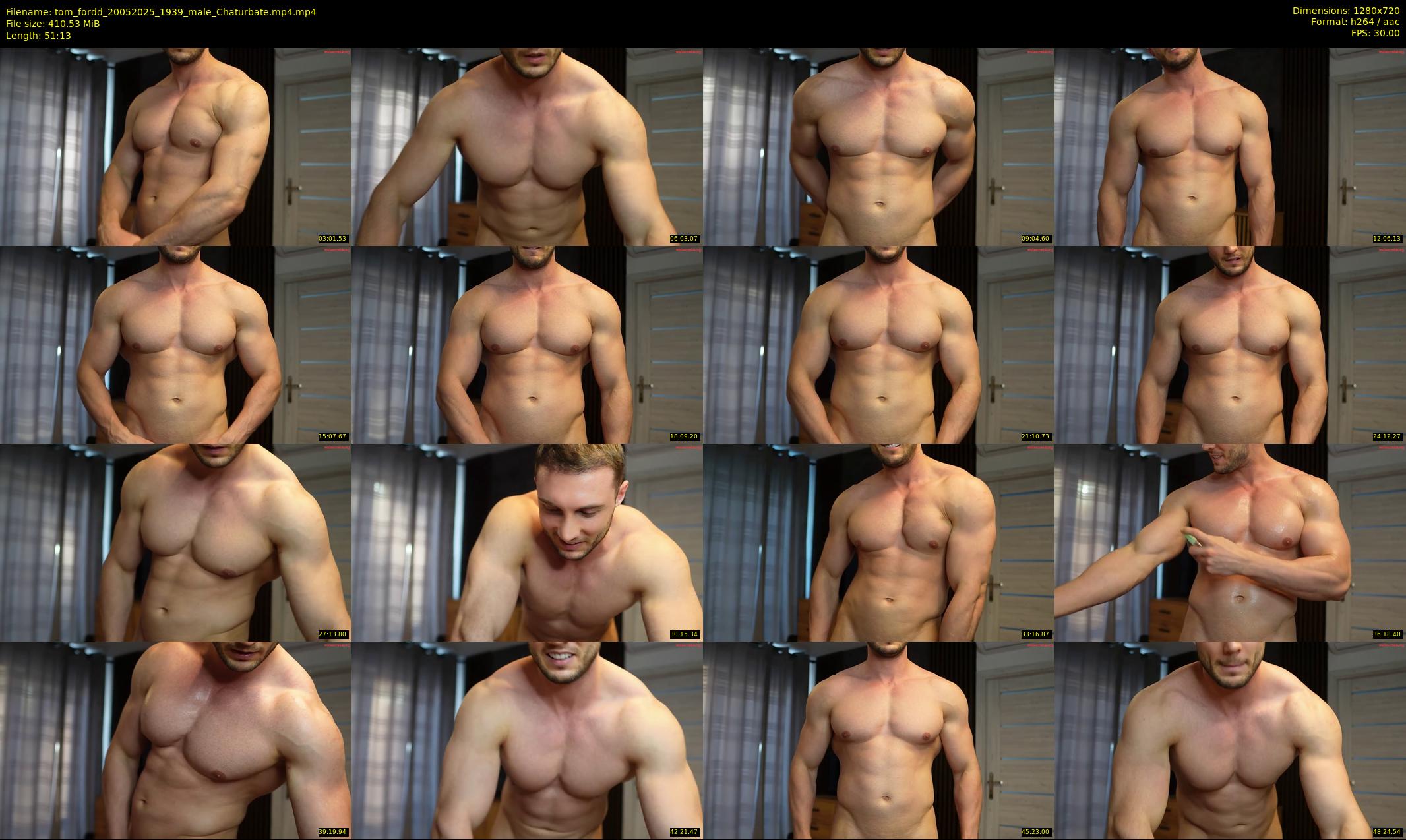tom_fordd — 52 minute Chaturbate male cam show recording, 720p, May 20, 2025