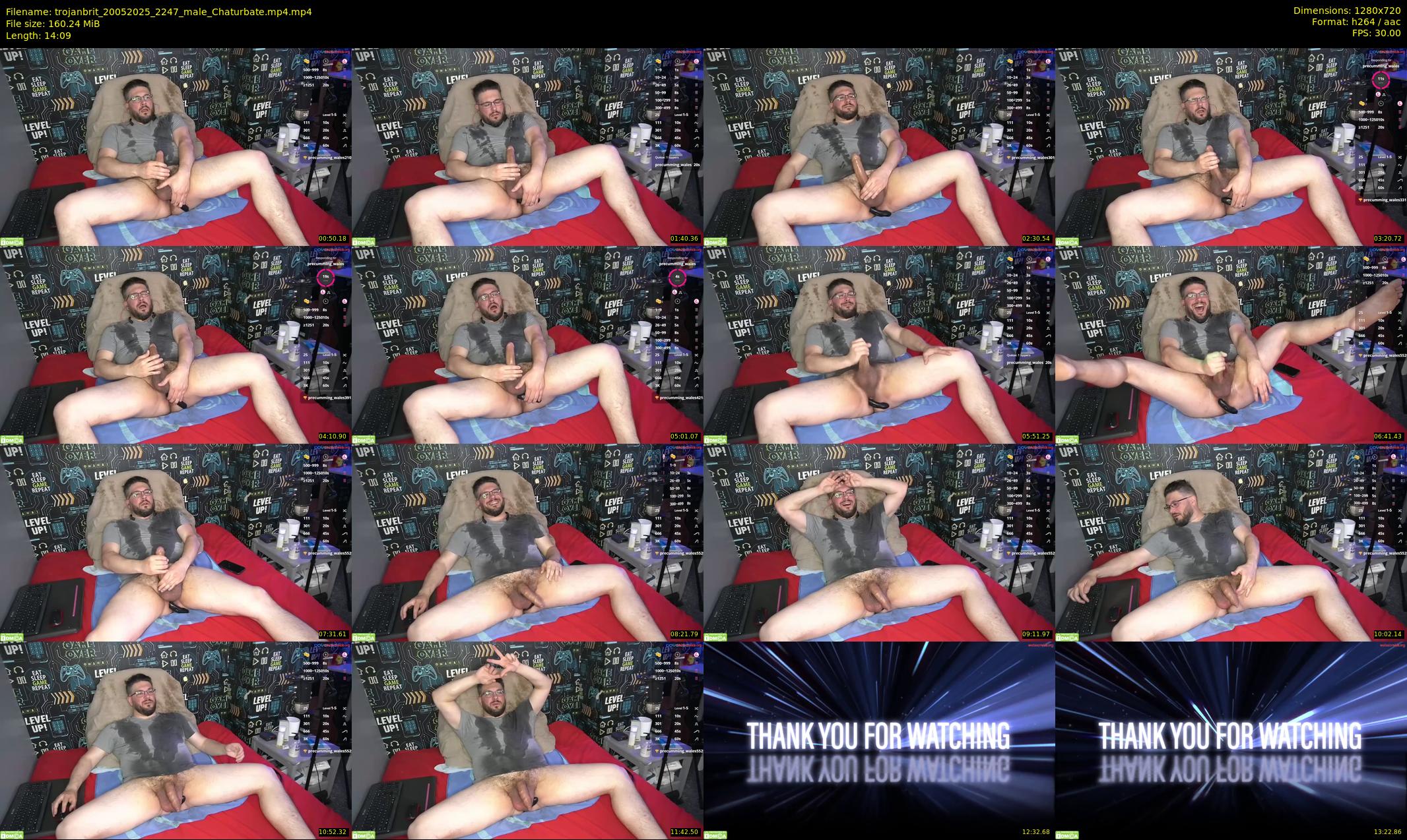 trojanbrit — 15 minute Chaturbate male cam show recording, 720p, May 20, 2025