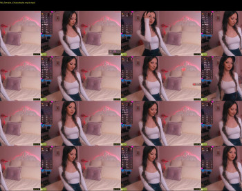 velerycute — 8 minute Chaturbate female cam show recording, 720p, May 20, 2025