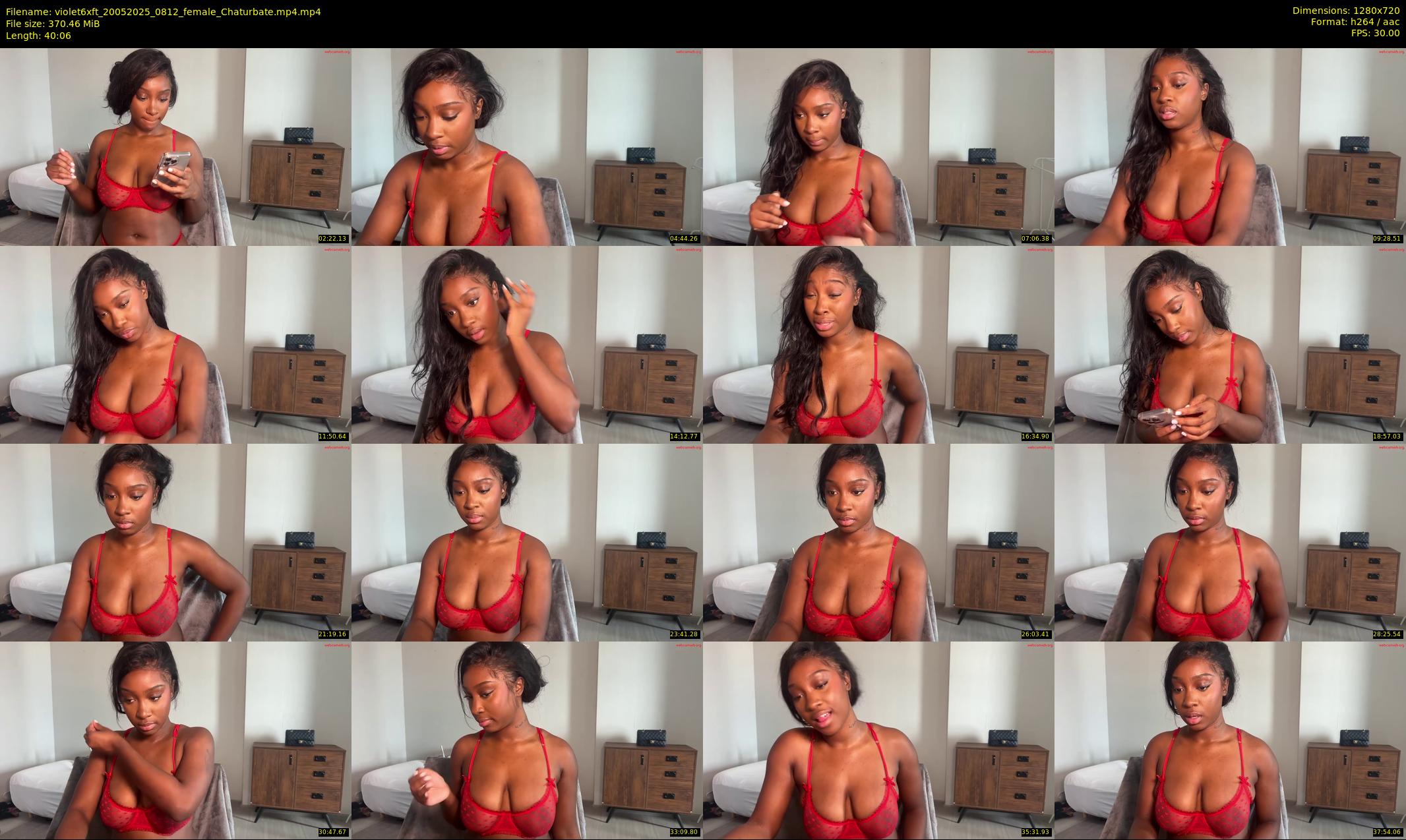 violet6xft — 41 minute Chaturbate female cam show recording, 720p, May 20, 2025