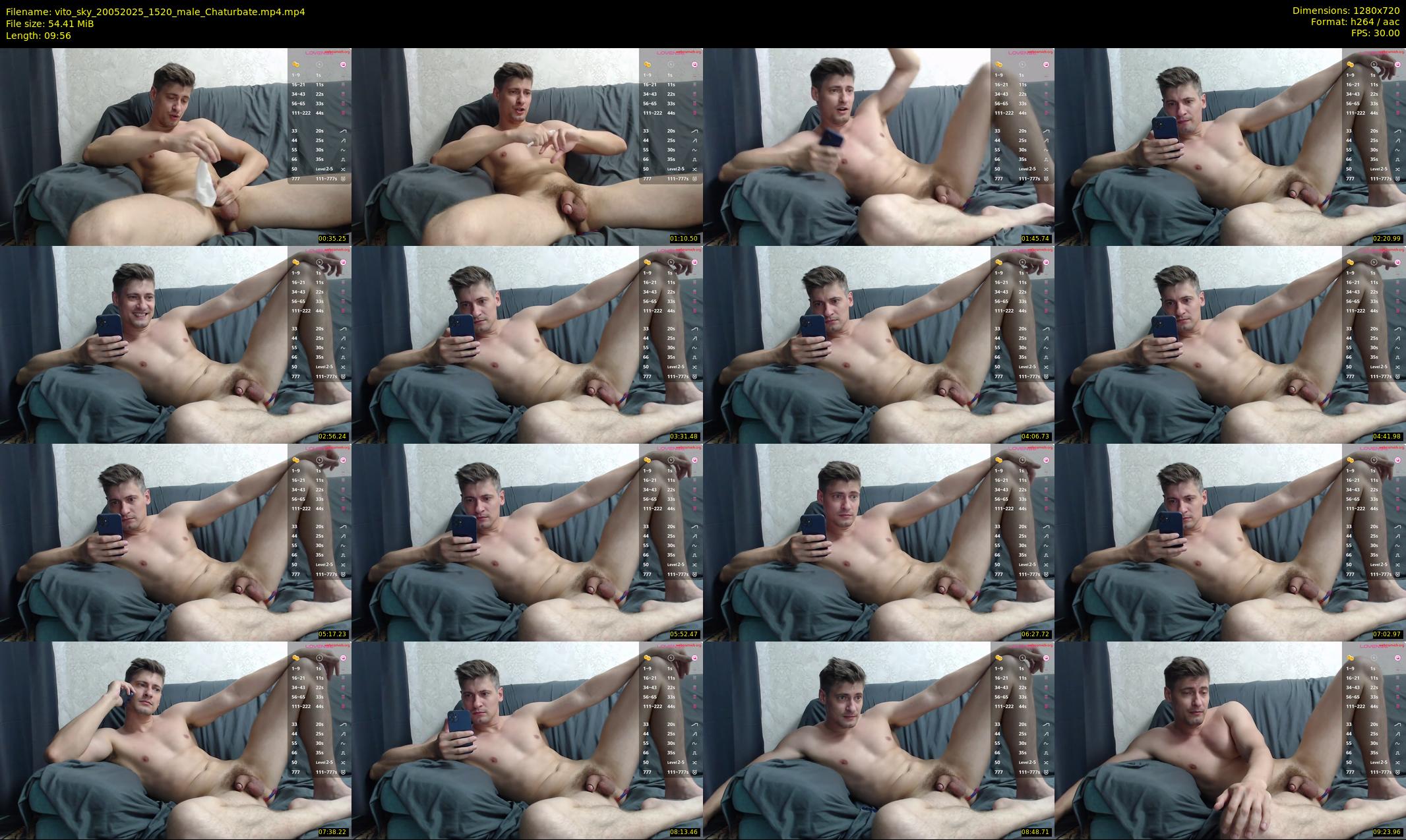 vito_sky — 10 minute Chaturbate male cam show recording, 720p, May 20, 2025