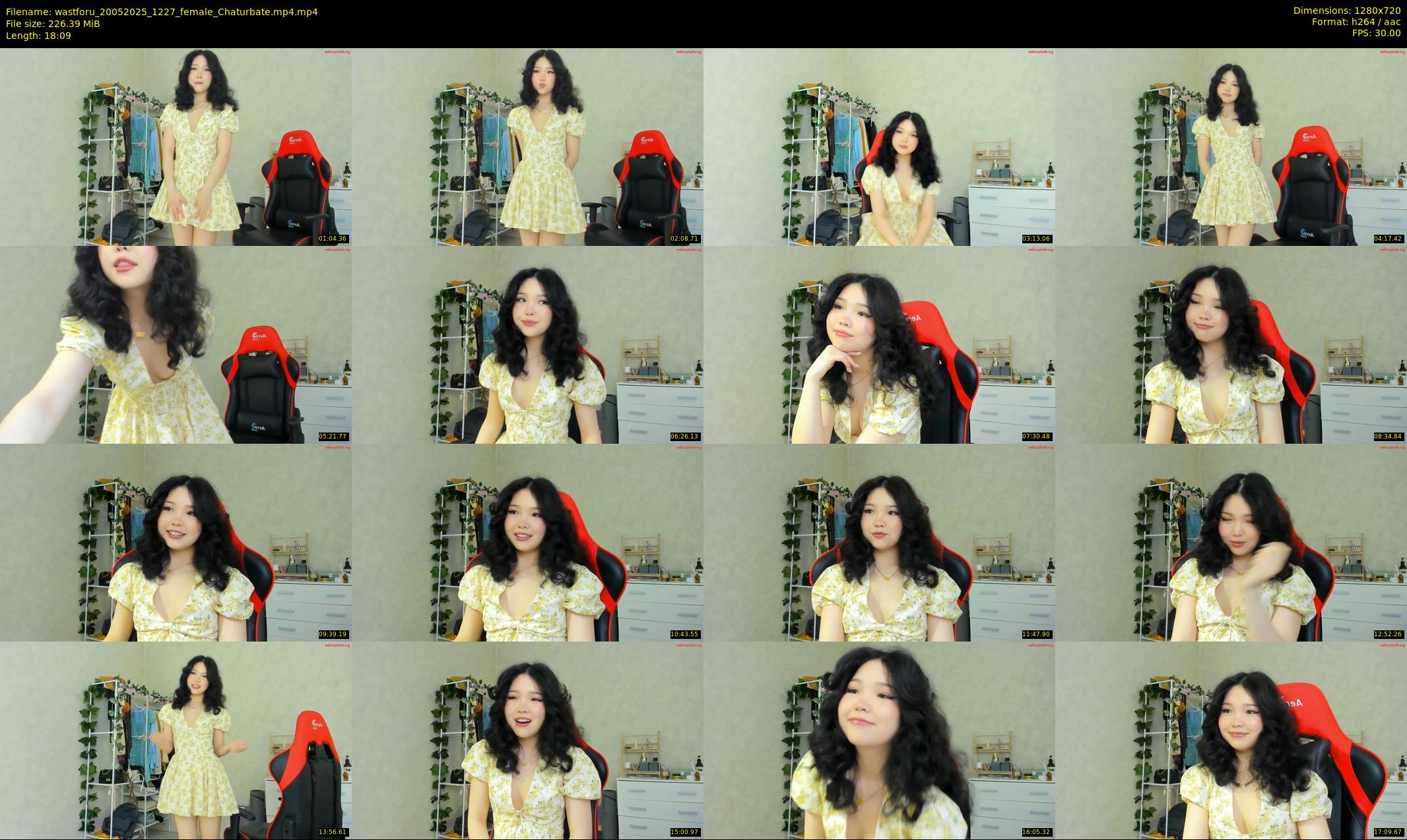 wastforu — 19 minute Chaturbate female cam show recording, 720p, May 20, 2025