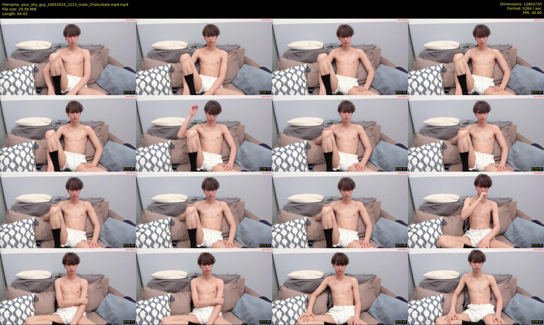 your_shy_guy — 5 minute Chaturbate male cam show recording, 720p, May 20, 2025