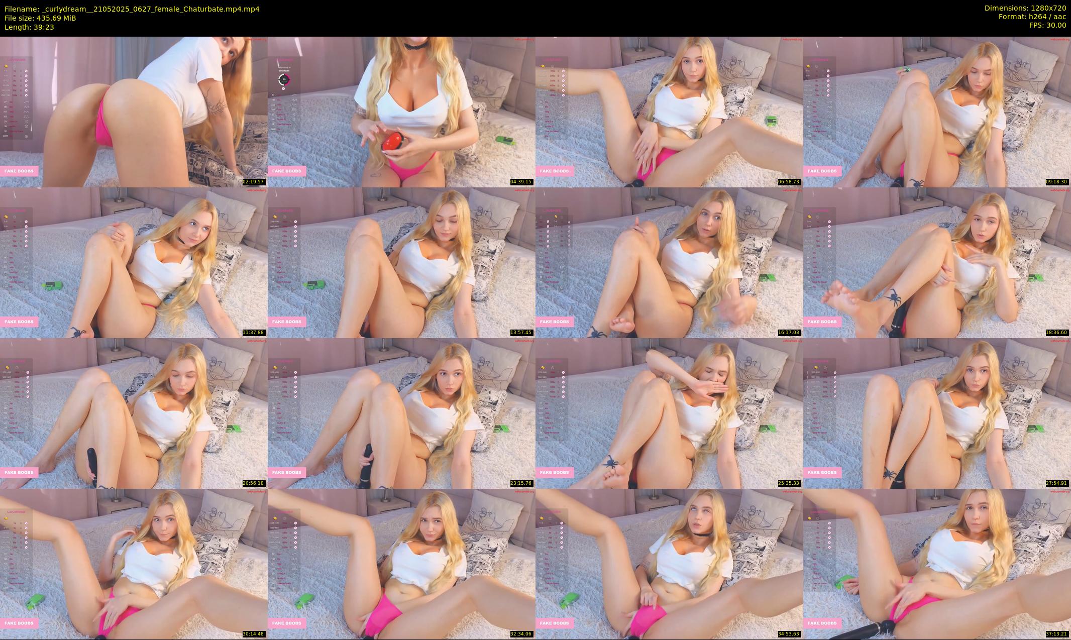 _curlydream_ — 40 minute Chaturbate female cam show recording, 720p, May 21, 2025