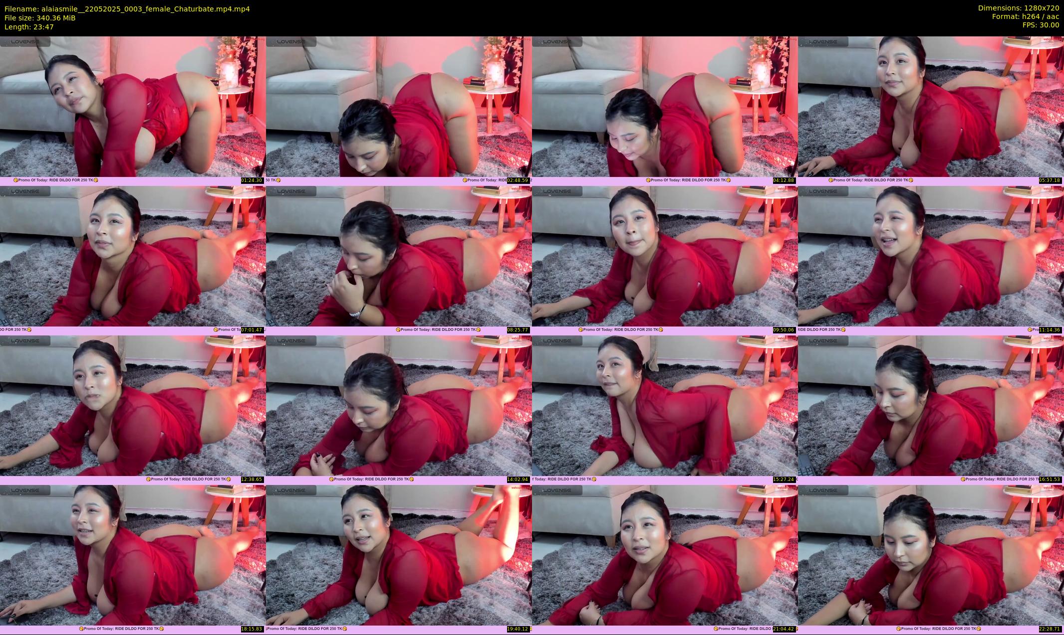 alaiasmile_ — 24 minute Chaturbate female cam show recording, 720p, May 22, 2025