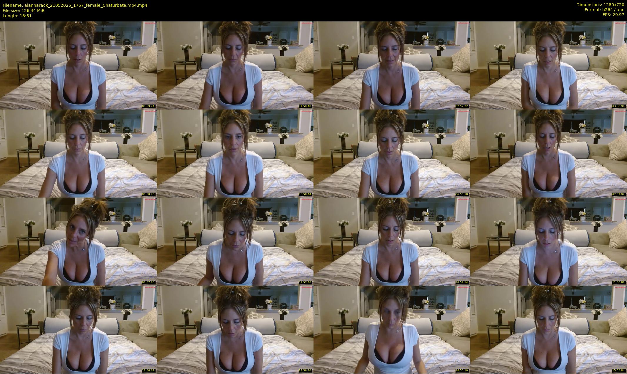 alannarack — 17 minute Chaturbate female cam show recording, 720p, May 21, 2025